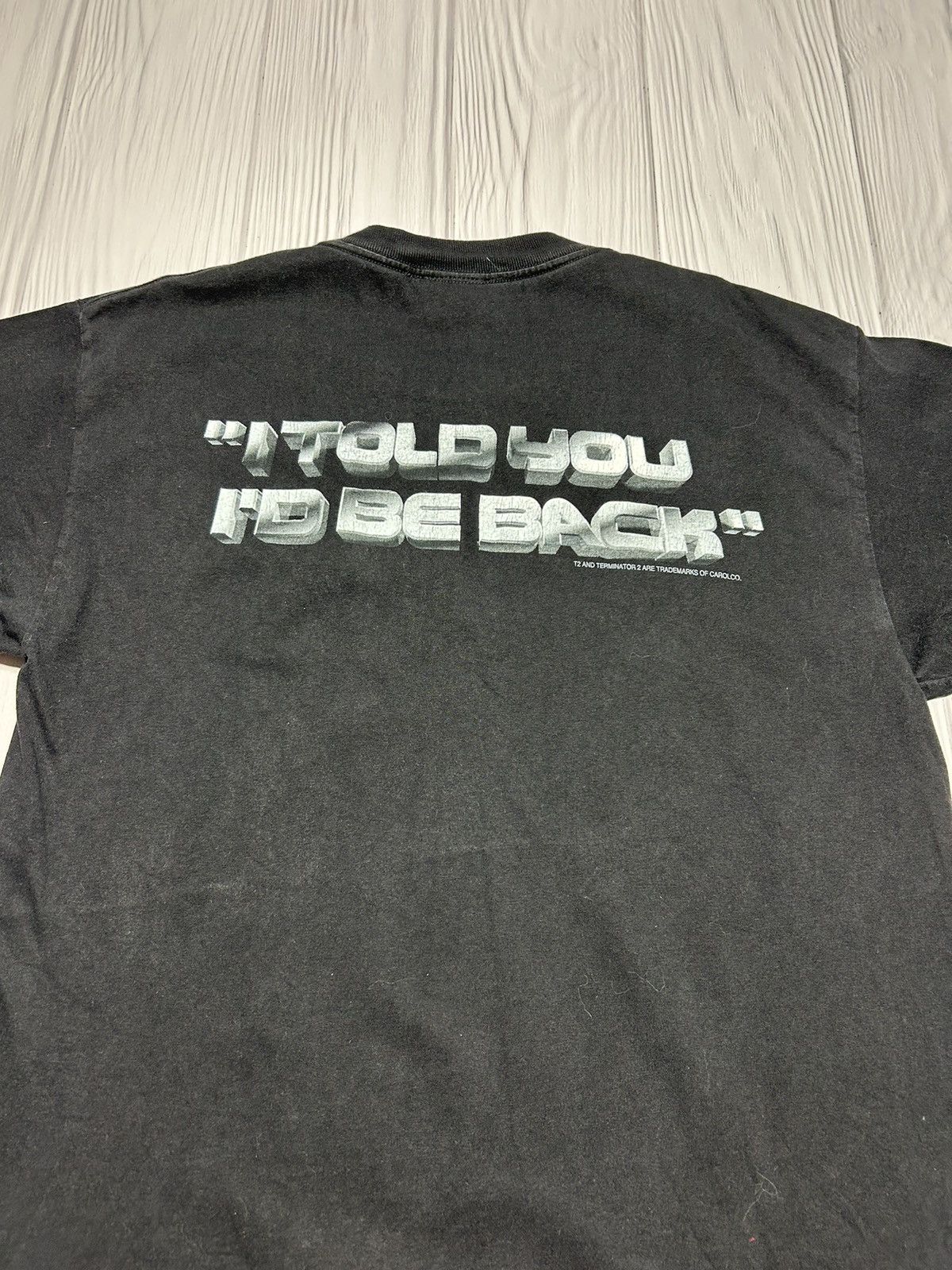 Universal Studios Rare! Terminator 2 I Told You I’d Be Back Universal T-Shirt Size US L / EU 52-54 / 3 - 11 Thumbnail