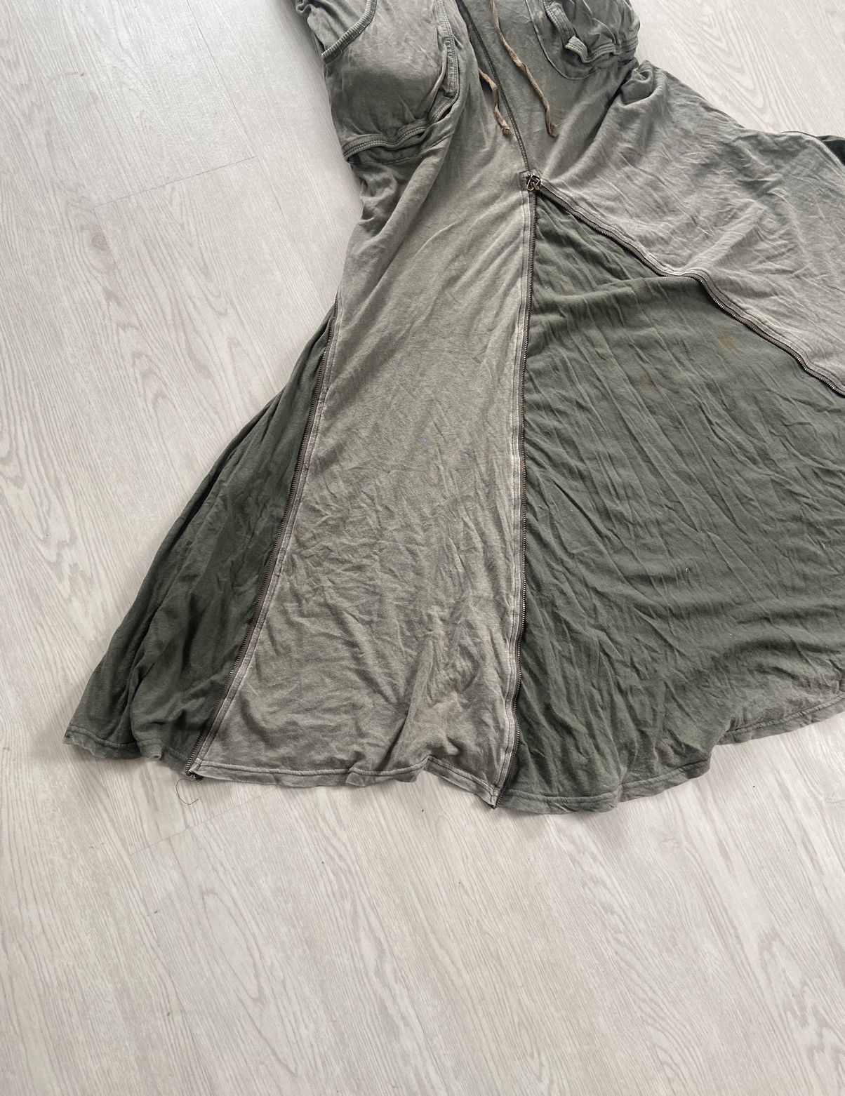 Japanese Brand Vintage 2000’s G.O.A Military Bondage Zipper Cargo Skirt Size M / US 6-8 / IT 42-44 - 8 Thumbnail