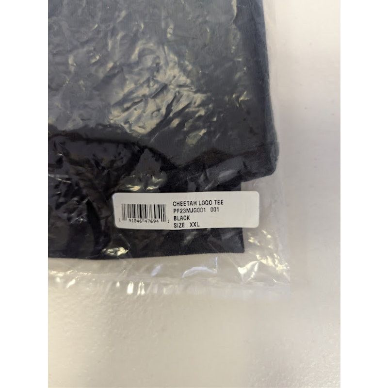 Amiri o1rshd1 Cheetah Logo-Print Cotton T-Shirt in Black Size US XXL / EU 58 / 5 - 23 Thumbnail