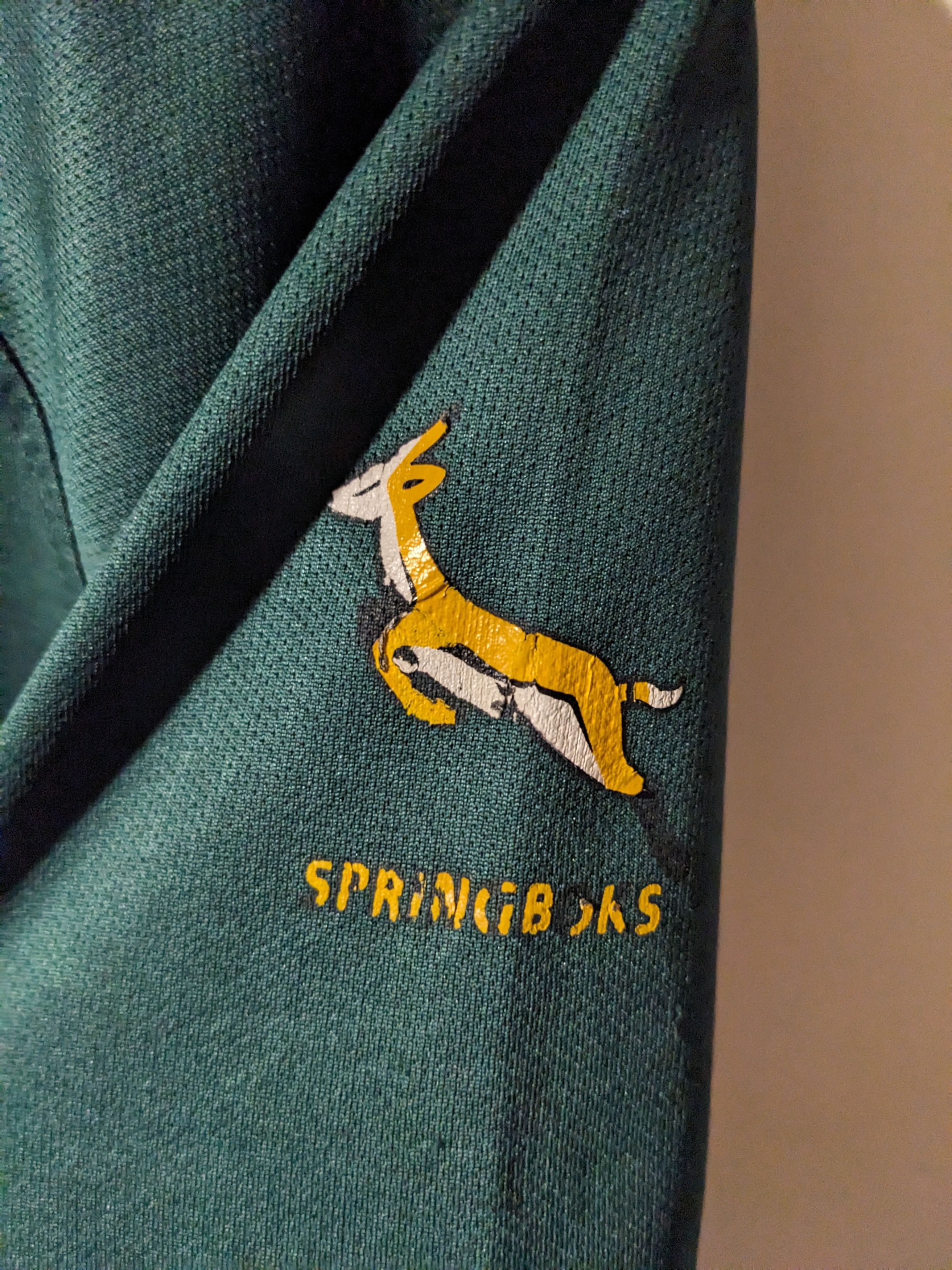 Asics × Vintage South Africa Rugby World Cup 2019 Japan Kids Large Jersey Size US L / EU 52-54 / 3 - 7 Thumbnail
