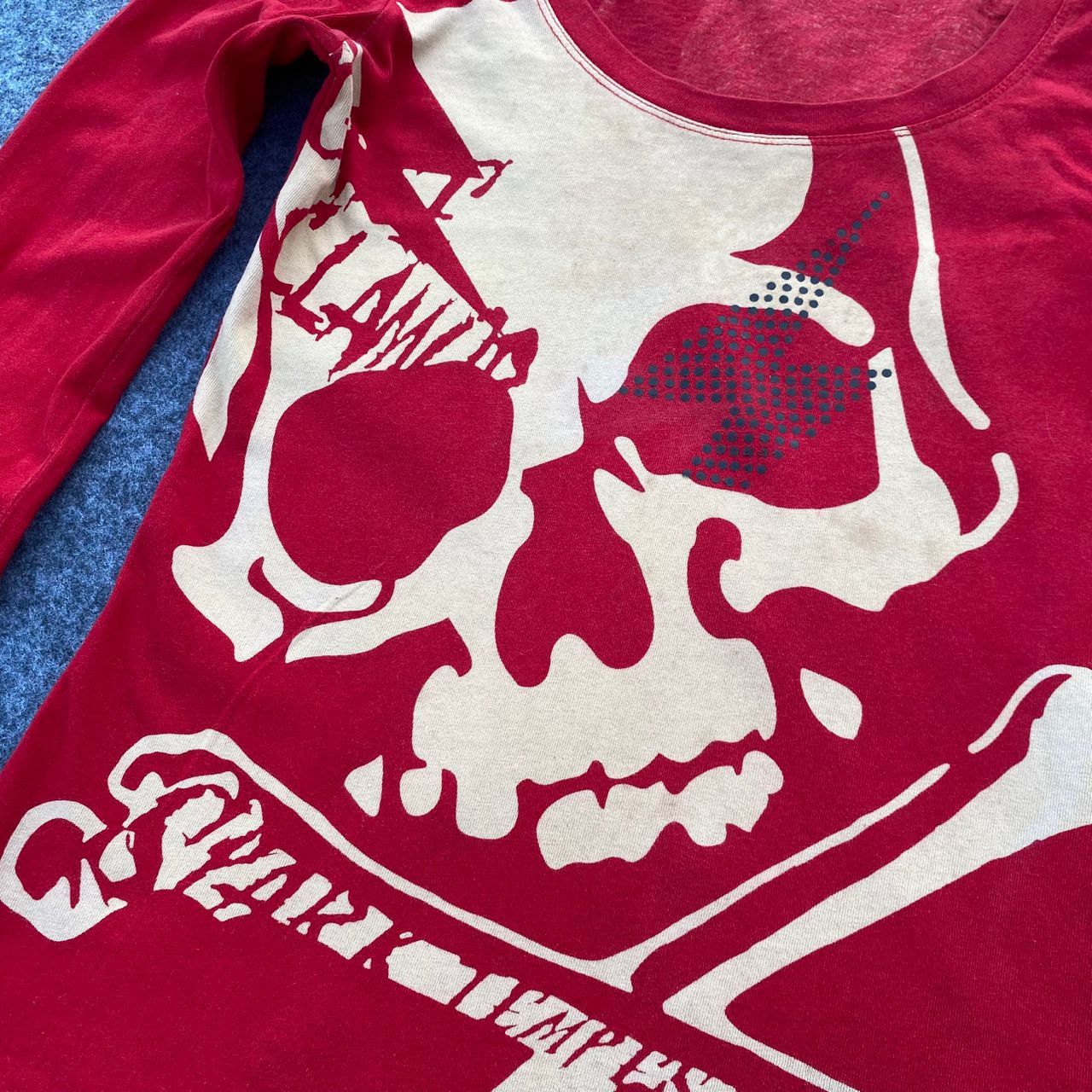 Japanese Brand Vintage Ghost To Helen Skulls Streetwear Long Sleeve Shirt Size L / US 10 / IT 46 - 3 Thumbnail