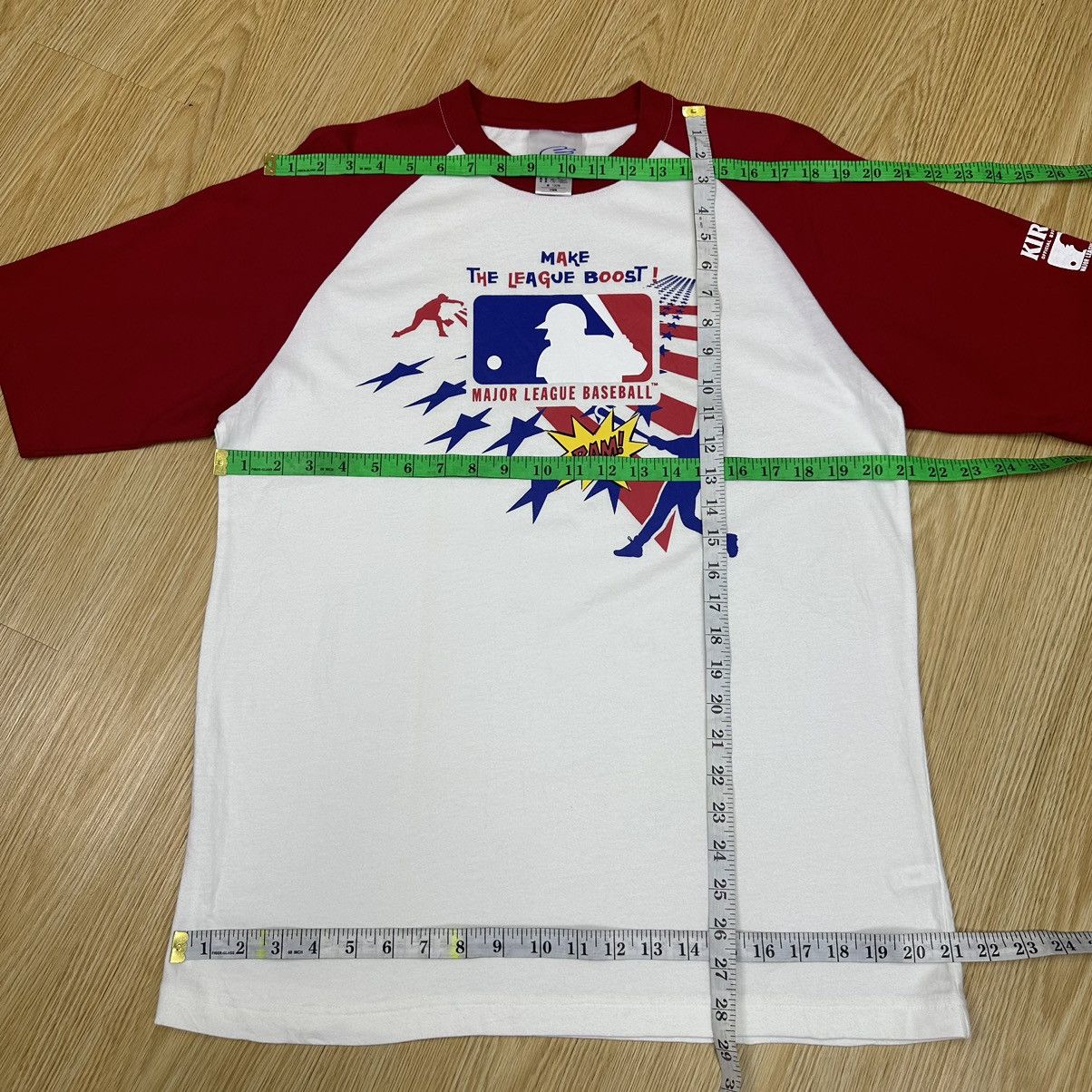 Majestic Vintage 90s Majestic MLB Baseball Raglan TShirt A716 Size US L / EU 52-54 / 3 - 5 Thumbnail