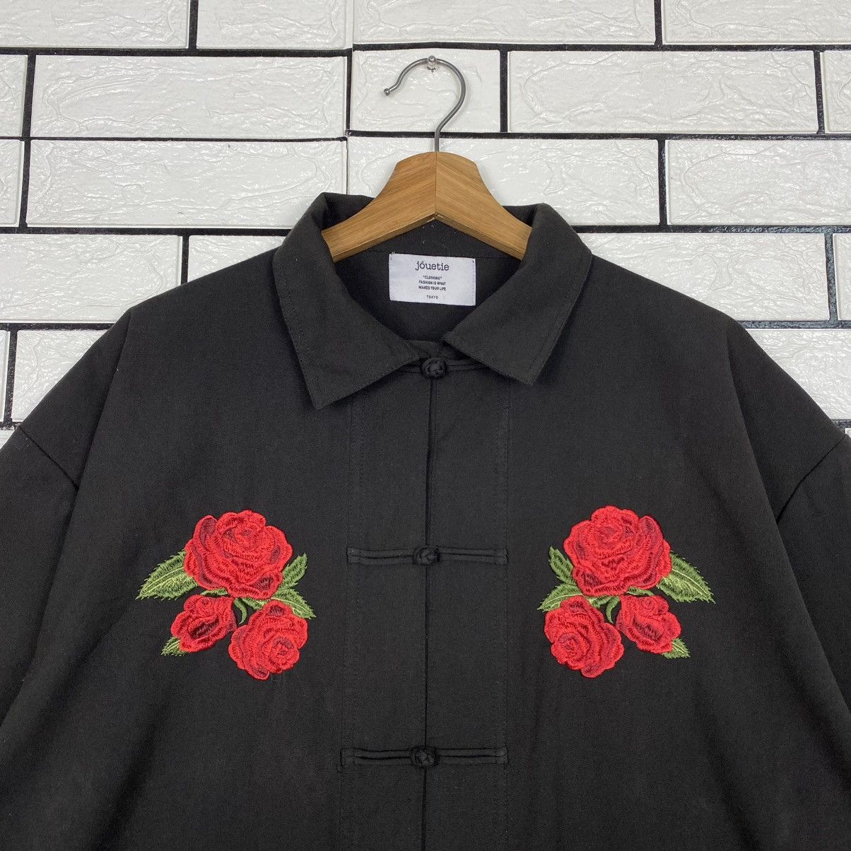 Japanese Brand 🔥FLORAL SHIRT BUTTON BOWLING MANDARIN JOUETIE ISSEY MIYAKE Size US M / EU 48-50 / 2 - 3 Thumbnail