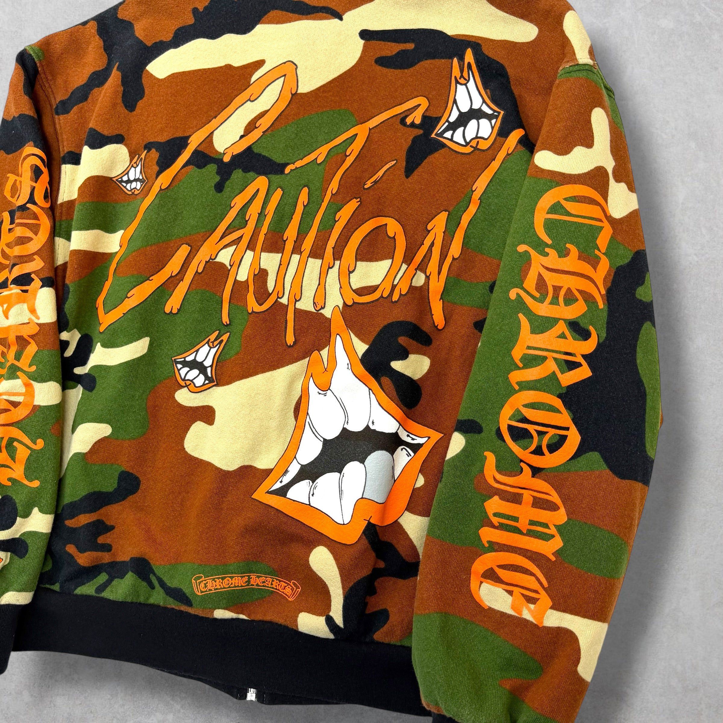 Chrome Hearts Chrome Hearts Matty Boy Caution Camo Thermal Zip Up M Size US M / EU 48-50 / 2 - 4 Thumbnail