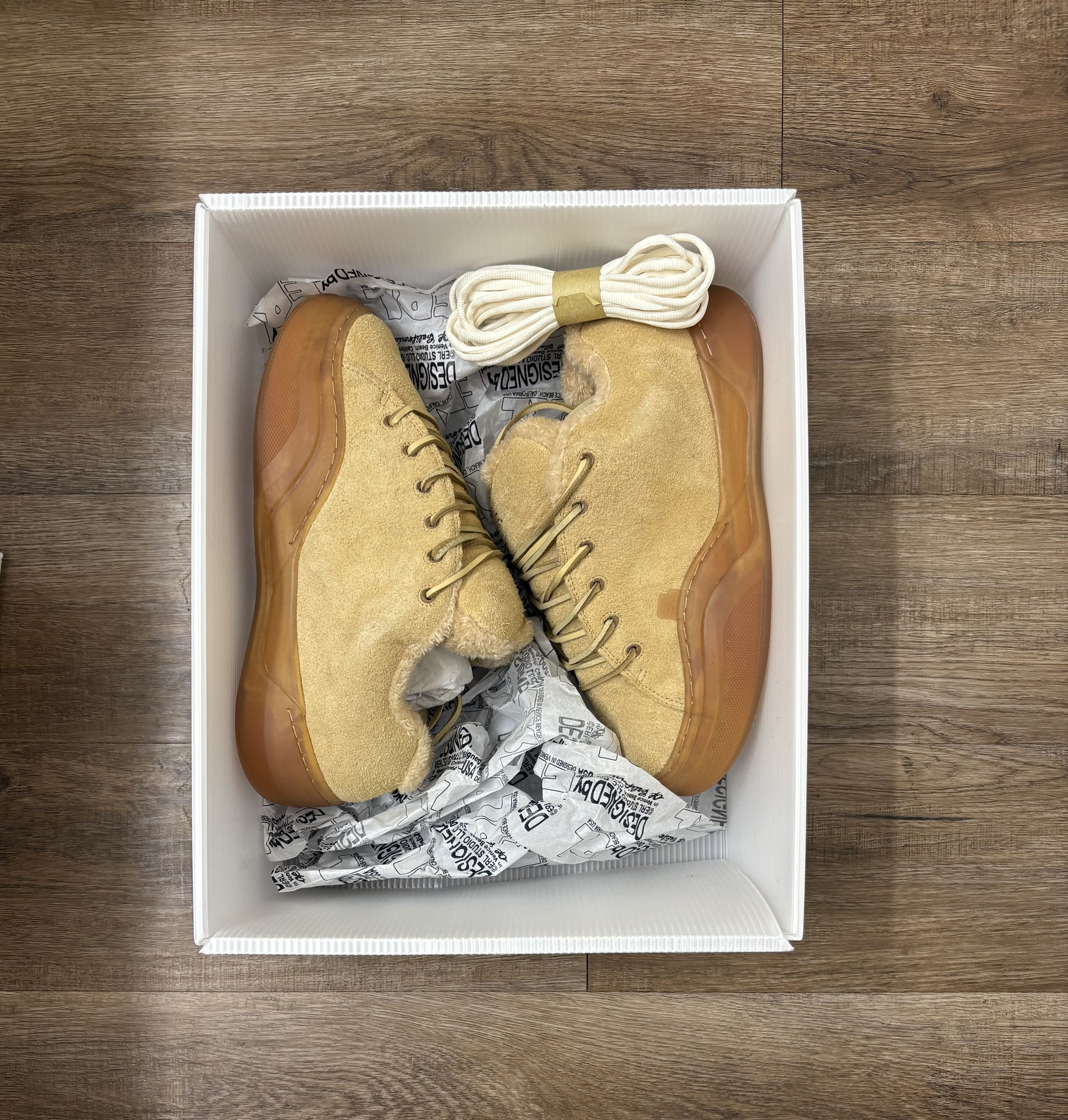 ERL ERL Vamp Skate Sneaker “Sand” - Size 6 BRAND NEW Size US 6 / EU 39 - 1 Thumbnail