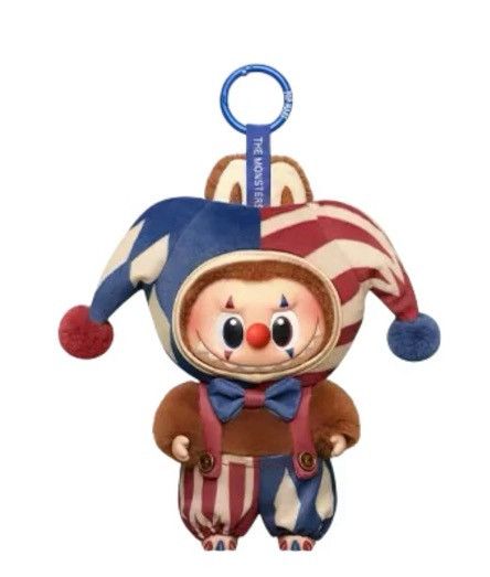 POP MART Labubu Juggling Clown Vinyl Plush Pendant Pop Mart Size ONE SIZE - 5 Thumbnail