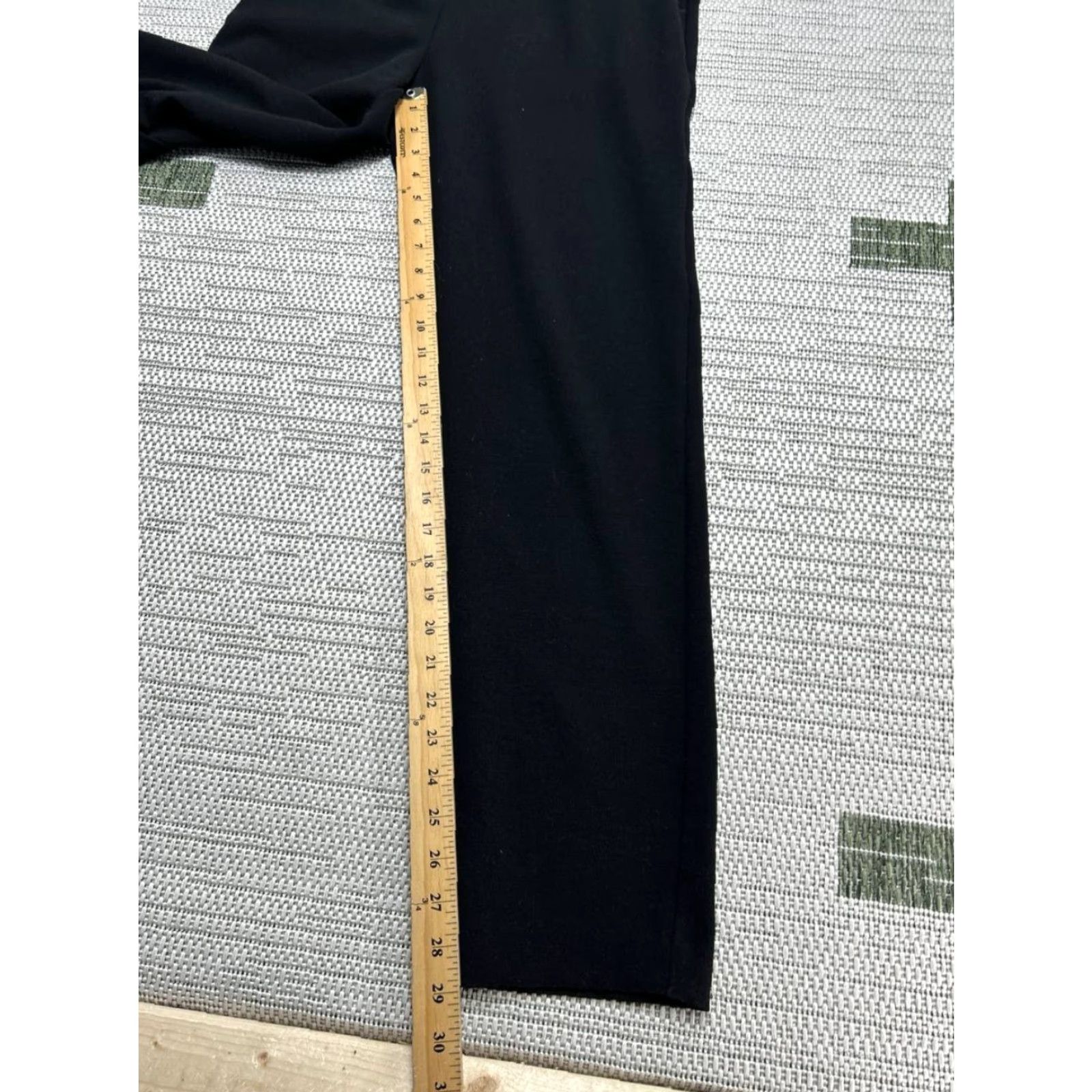 Vintage VINTAGE Sezane Penda Jumpsuit Womens 38 Black Gathered Waist Bishop Sleeves V Neck Size 26" / US 2 / IT 38 - 6 Thumbnail