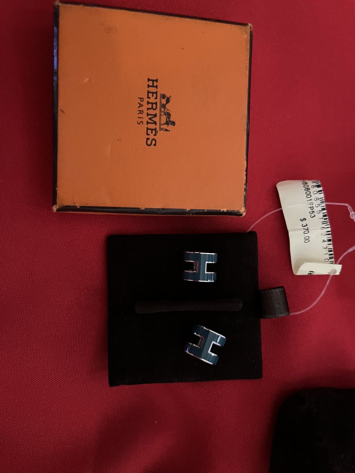Hermes Hermès - Mini Pop H earrings Size ONE SIZE - 1 Thumbnail