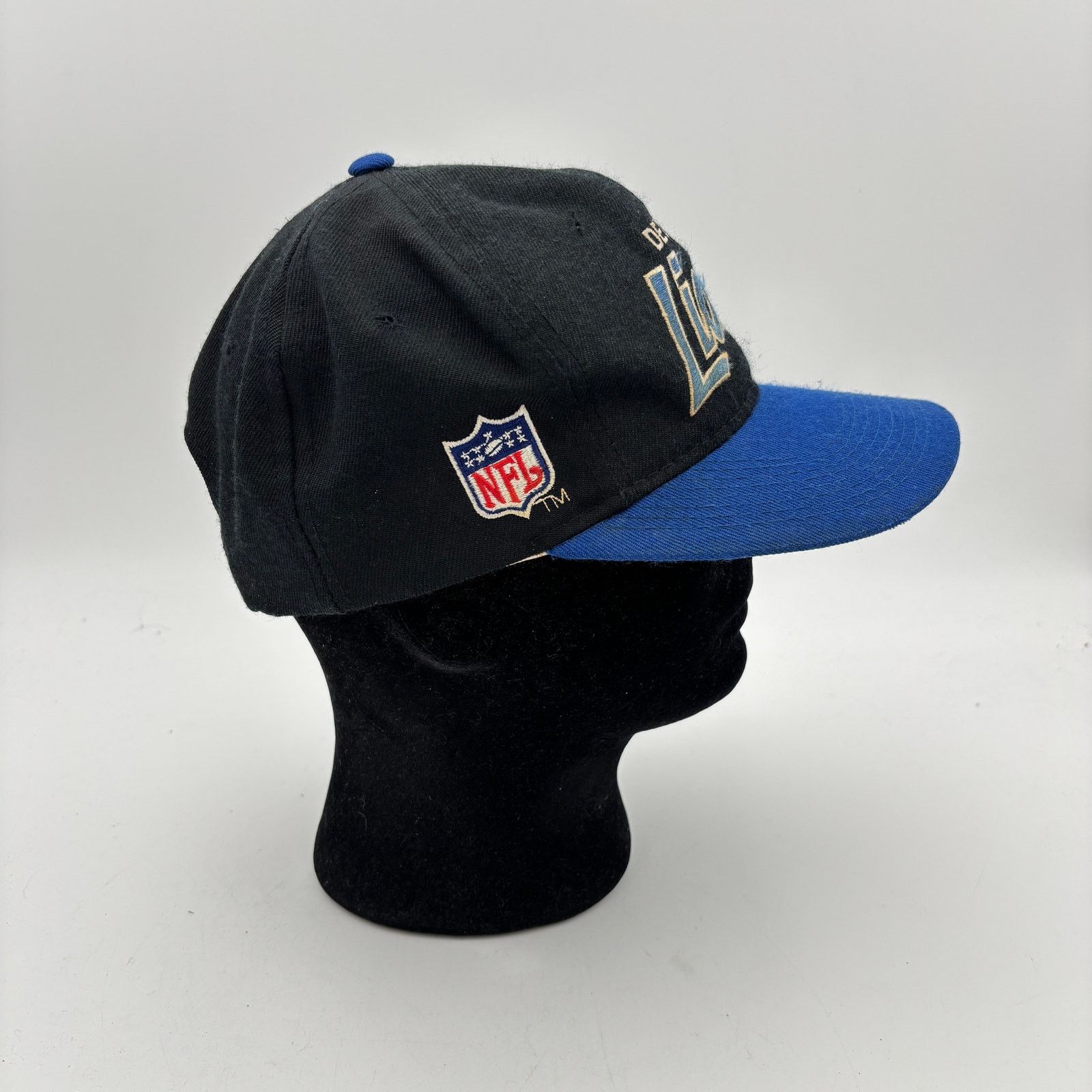 Sports Specialties × Vintage VTG Sports Specialties Detroit Lions Script Snapback NFL Size ONE SIZE - 3 Thumbnail