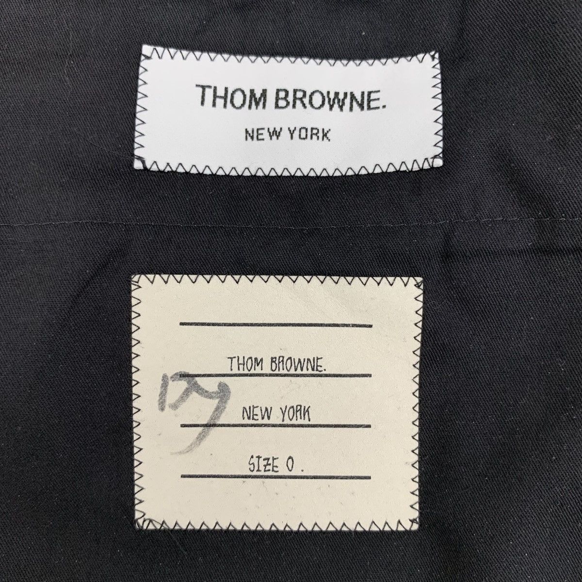 Thom Browne THOM BROWNE Dark Grey Wool Casual Suit Trousers K26WX Size US 32 / EU 48 - 6 Thumbnail