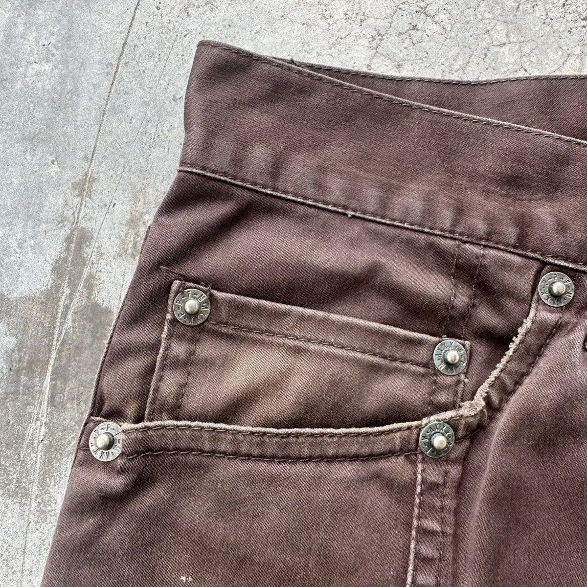 PPFM STEALS💥Vtg PPFM Utility Multipocket Faded Double Bones Pant Size US 31 - 6 Thumbnail