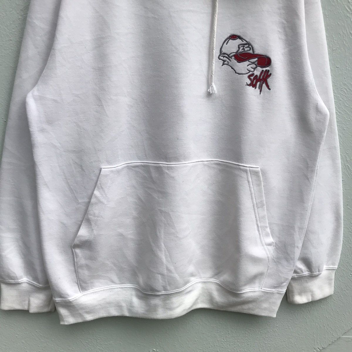 Rap Tees School Of Hard Knocks Embroidered Hoodie Pull Size US L / EU 52-54 / 3 - 3 Thumbnail