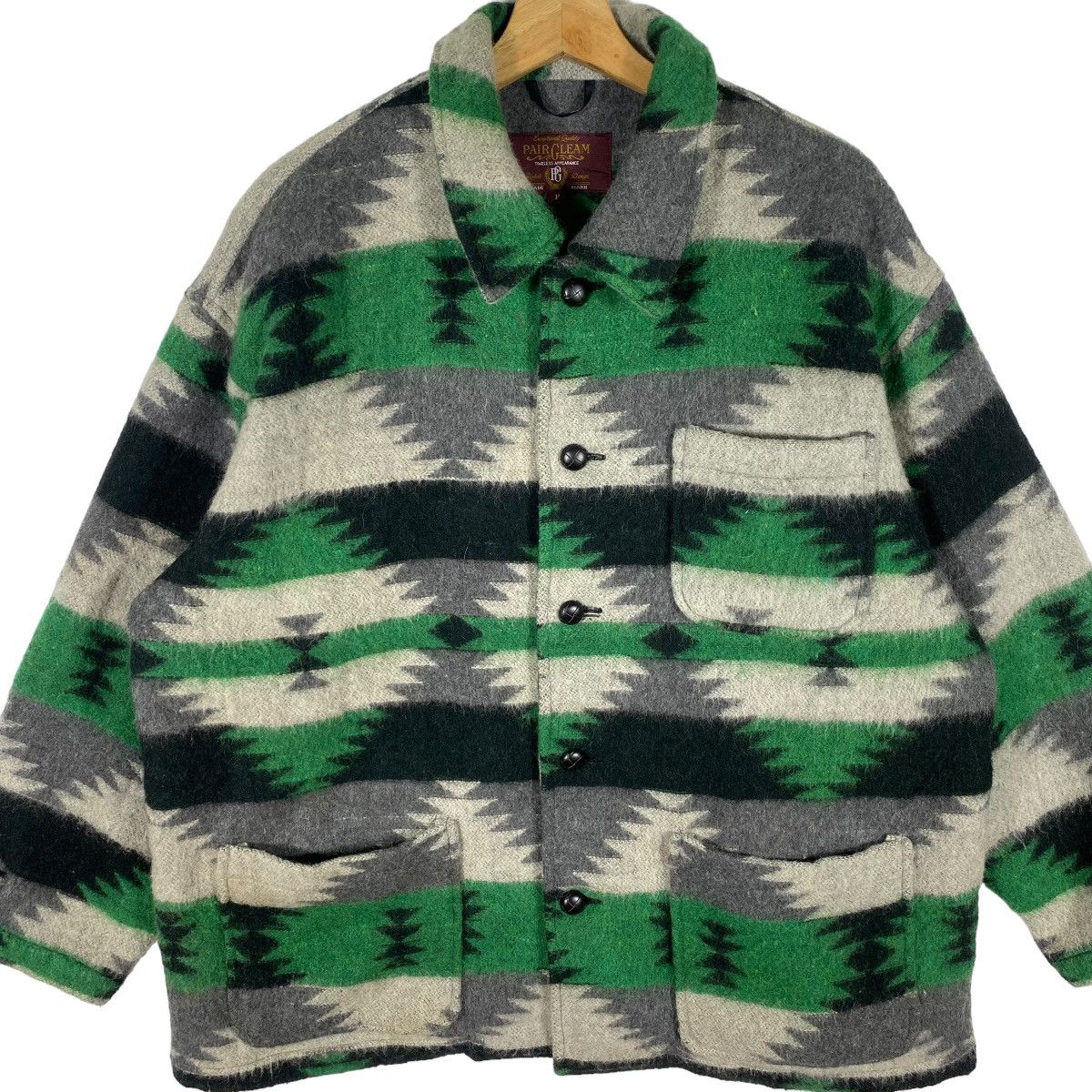 Native × Vintage Vintage 90s Pair Gleam Aztec Navajo Design Size US XL / EU 56 / 4 - 4 Thumbnail