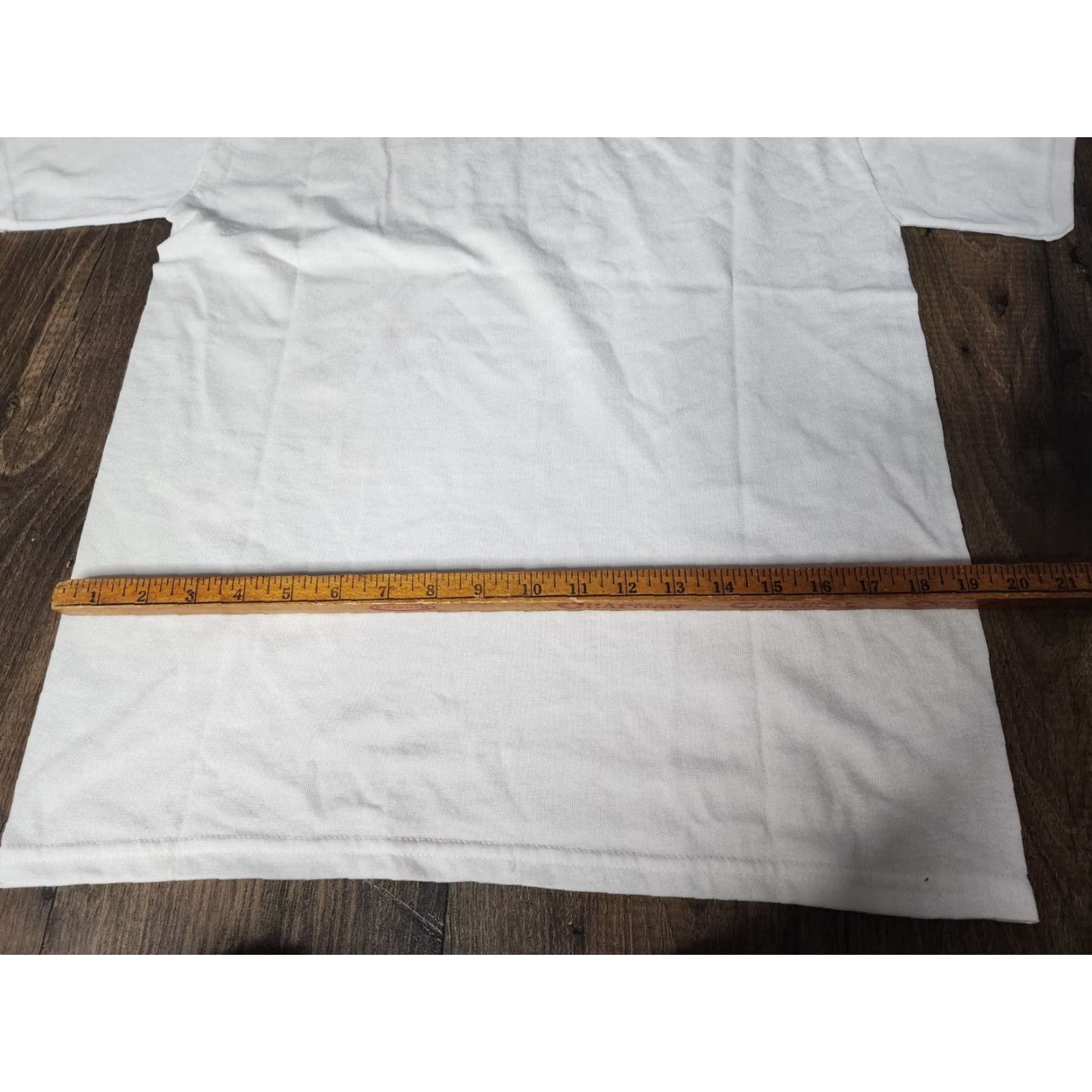 Fruit Of The Loom Retro Adult M Embellished American Flag White Grandma T Shirt Patriotic Nike Size US M / EU 48-50 / 2 - 3 Thumbnail