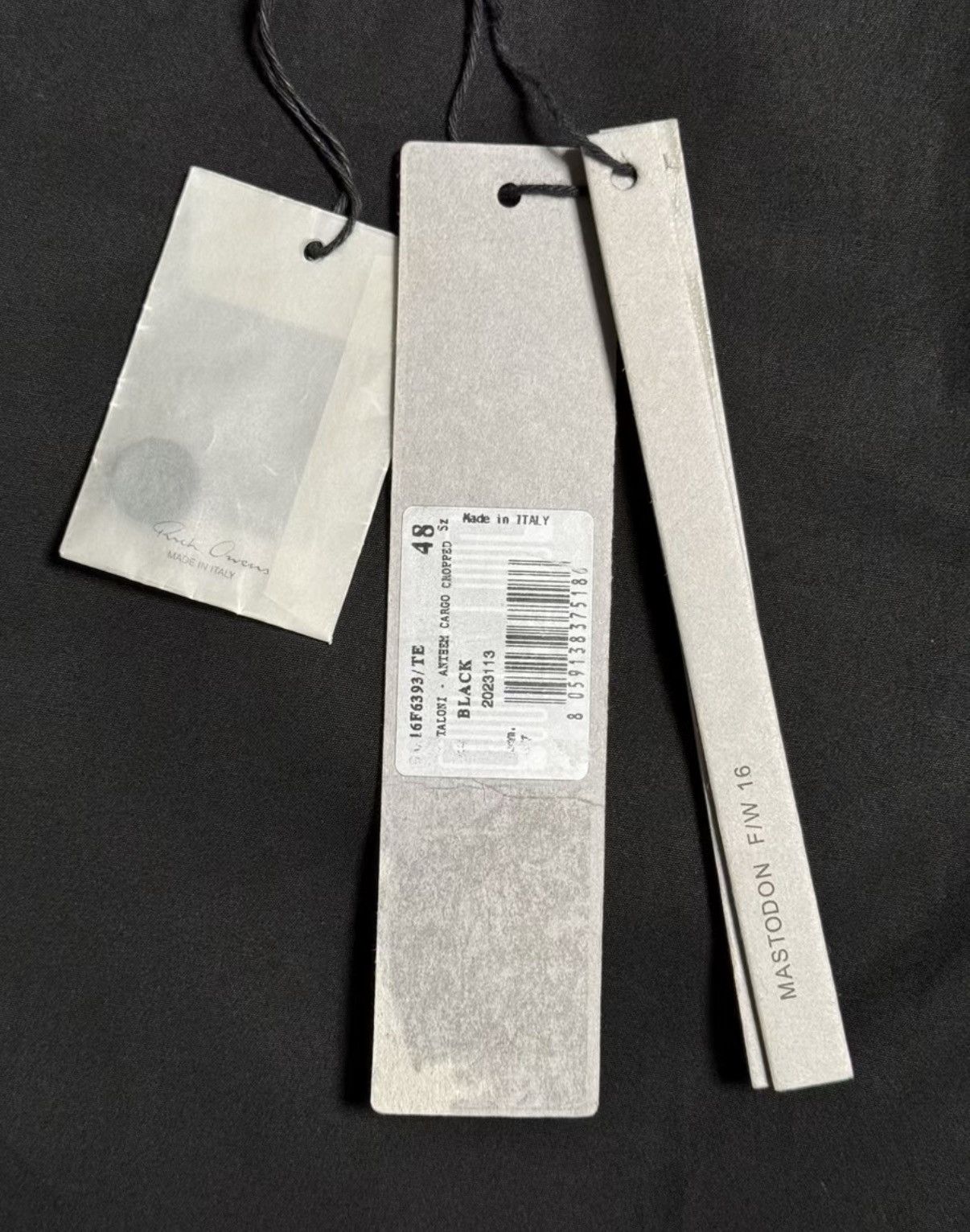 Rick Owens Rick Owens Mainline 8/9 Pants (TE Material) Size US 32 / EU 48 - 4 Thumbnail
