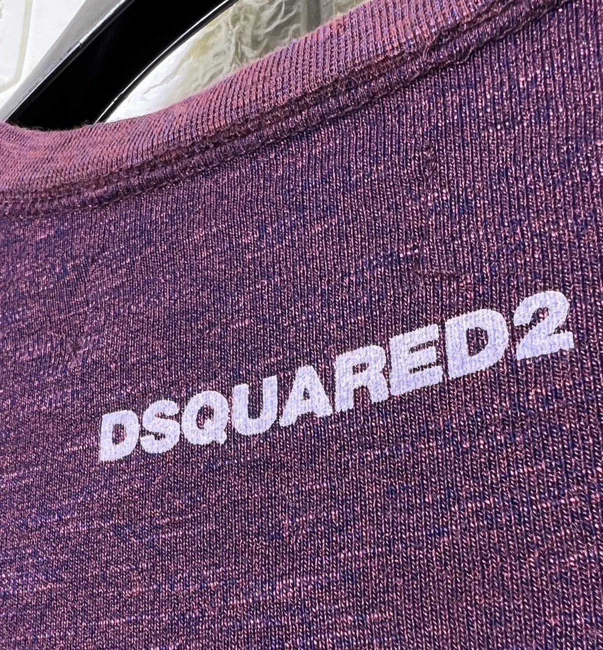 Dsquared2 Men Dsquared2 Burgundy Sweatshirt Large -Excellent Condition Size US L / EU 52-54 / 3 - 3 Thumbnail