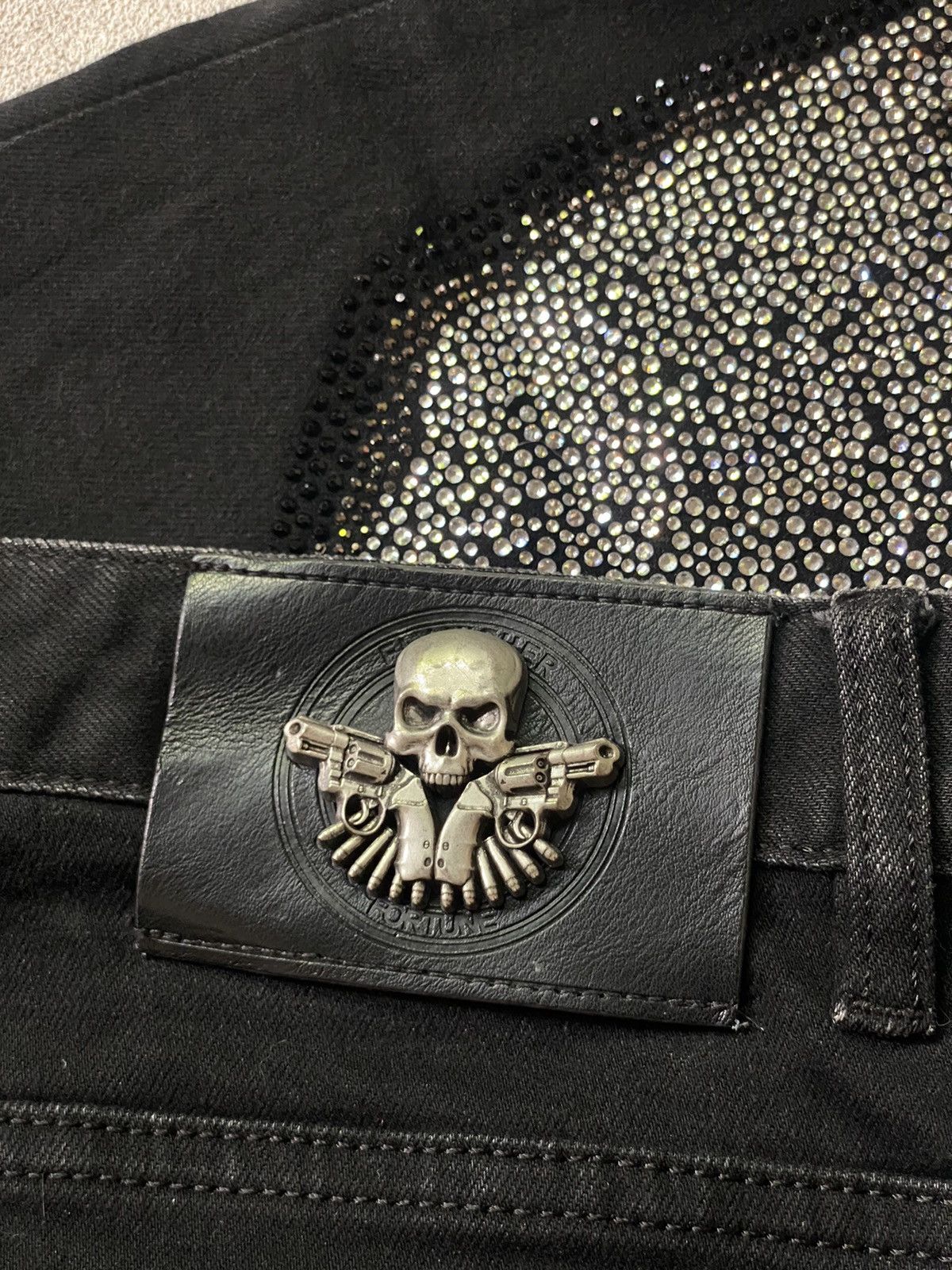 Japanese Brand Japanese Jeans Vintage Skull Studd - Punk Style Size US 40 / EU 56 - 4 Thumbnail