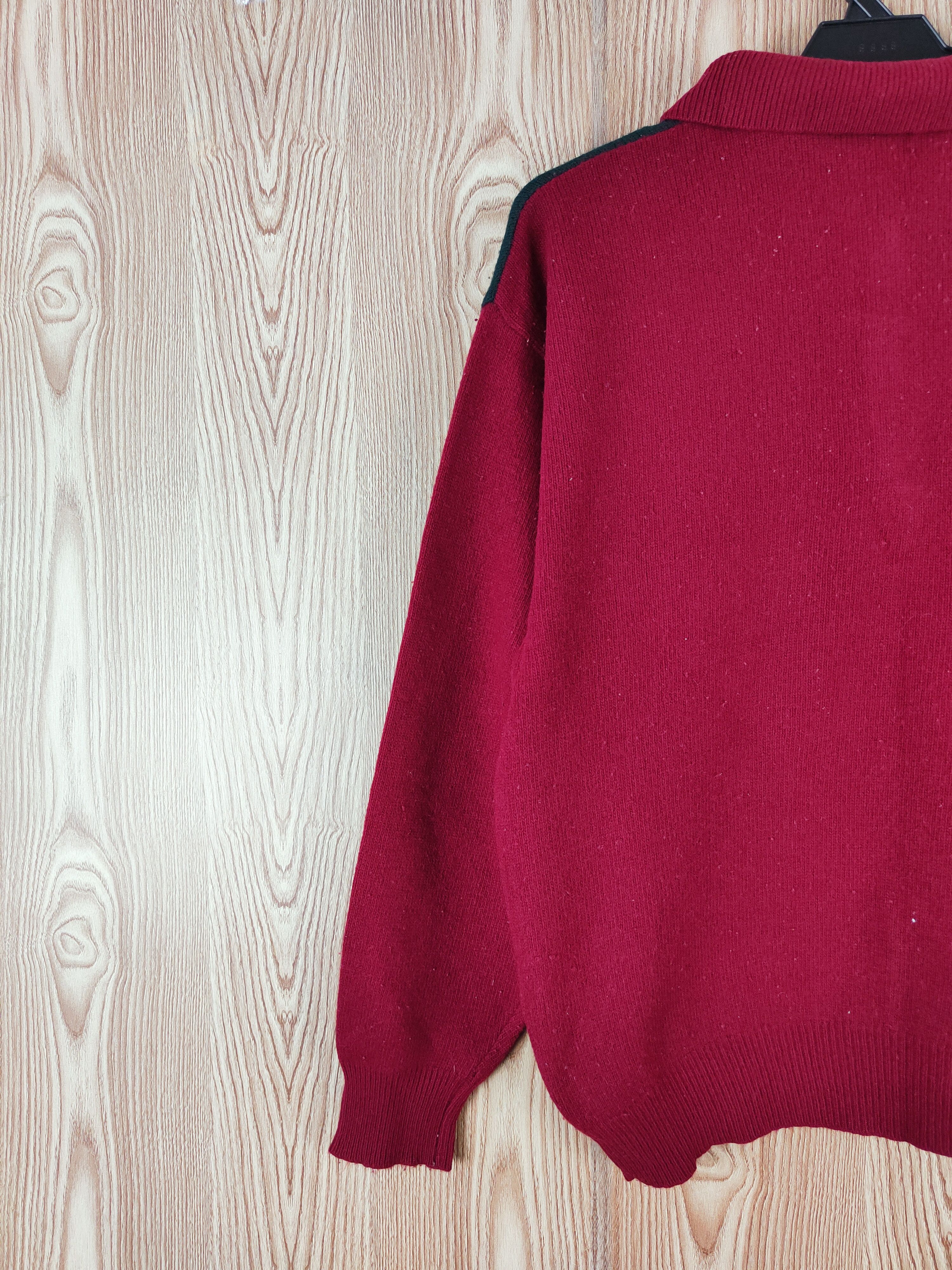 Homespun Knitwear × Vintage Brunella Gori Red Knitwear vintage Sweatshirts #W348 Size US M / EU 48-50 / 2 - 9 Thumbnail