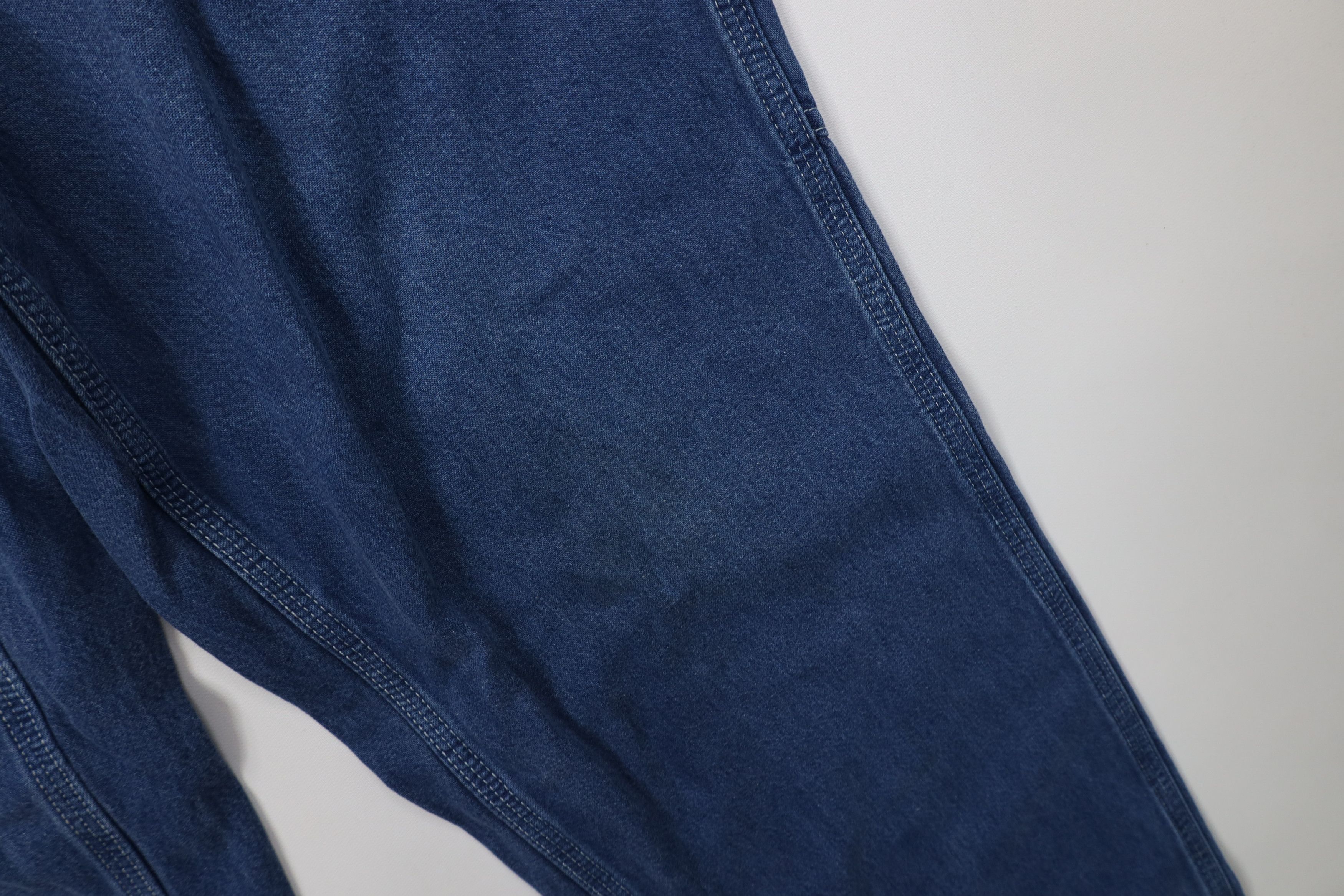 Carhartt Vintage Y2K Carhartt Wide Leg Dungaree Denim Jeans Blue Size US 40 / EU 56 - 7 Thumbnail