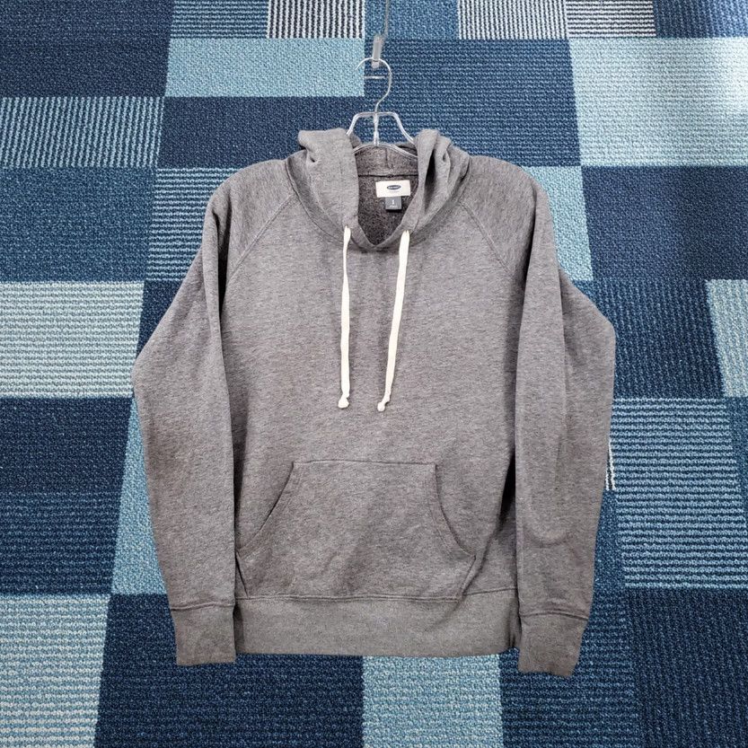 Old Navy Old Navy Hoodie Womens S Small Gray Pullover Raglan Long Sleeve Sports Outerwear Size S / US 4 / IT 40 - 1 Thumbnail