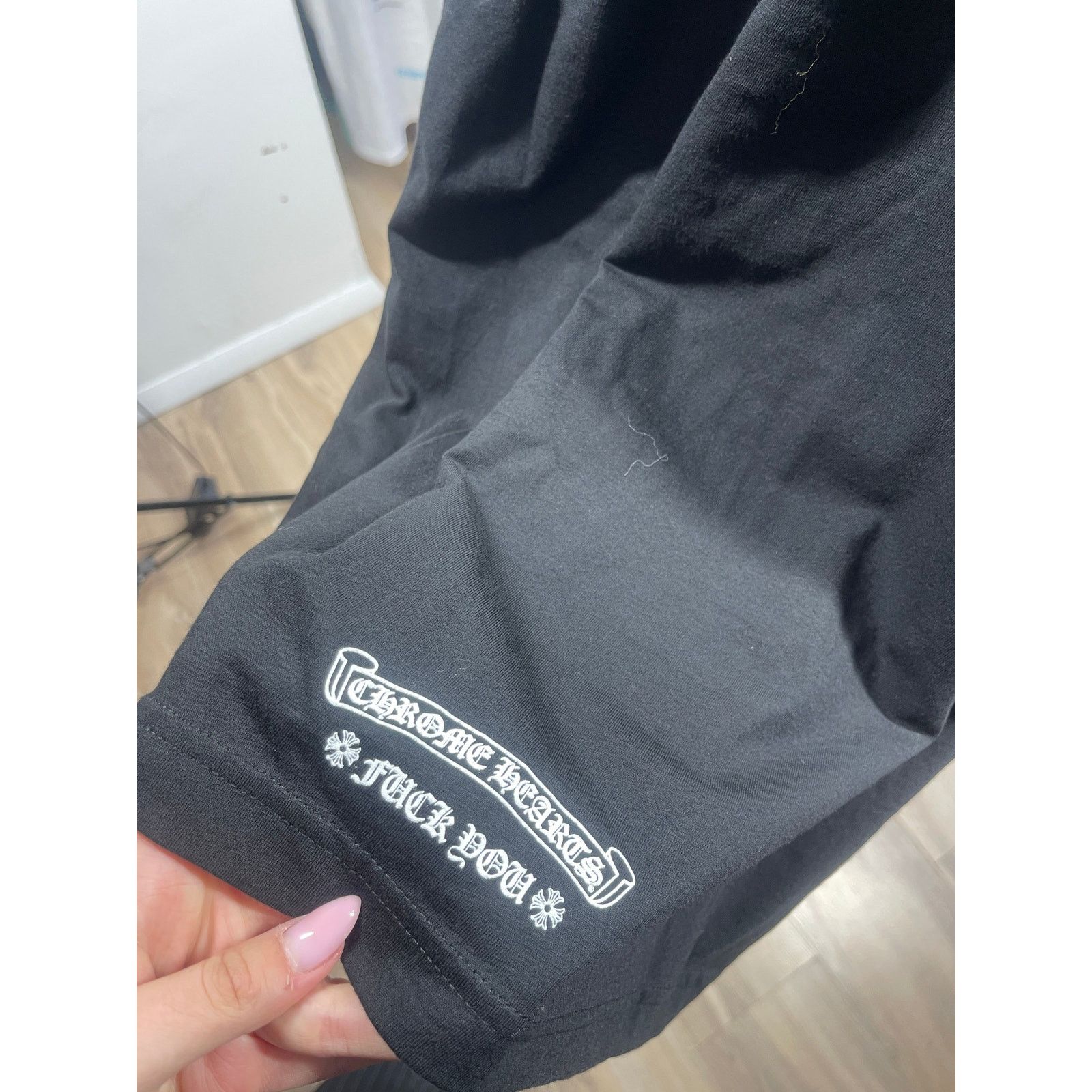 Chrome Hearts Chrome Hearts Scroll Logo F*** You L/S Black T-Shirt Size MD Size US M / EU 48-50 / 2 - 3 Thumbnail
