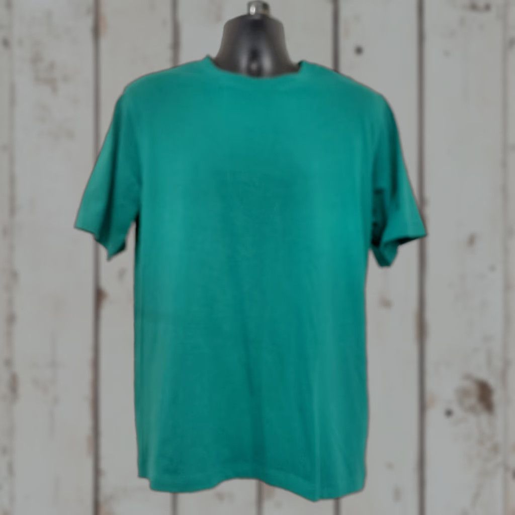 Vintage LAND'S END T-Shirt Men Size Medium Bright Spruce Made In USA Short Sleeves New Size US M / EU 48-50 / 2 - 1 Thumbnail