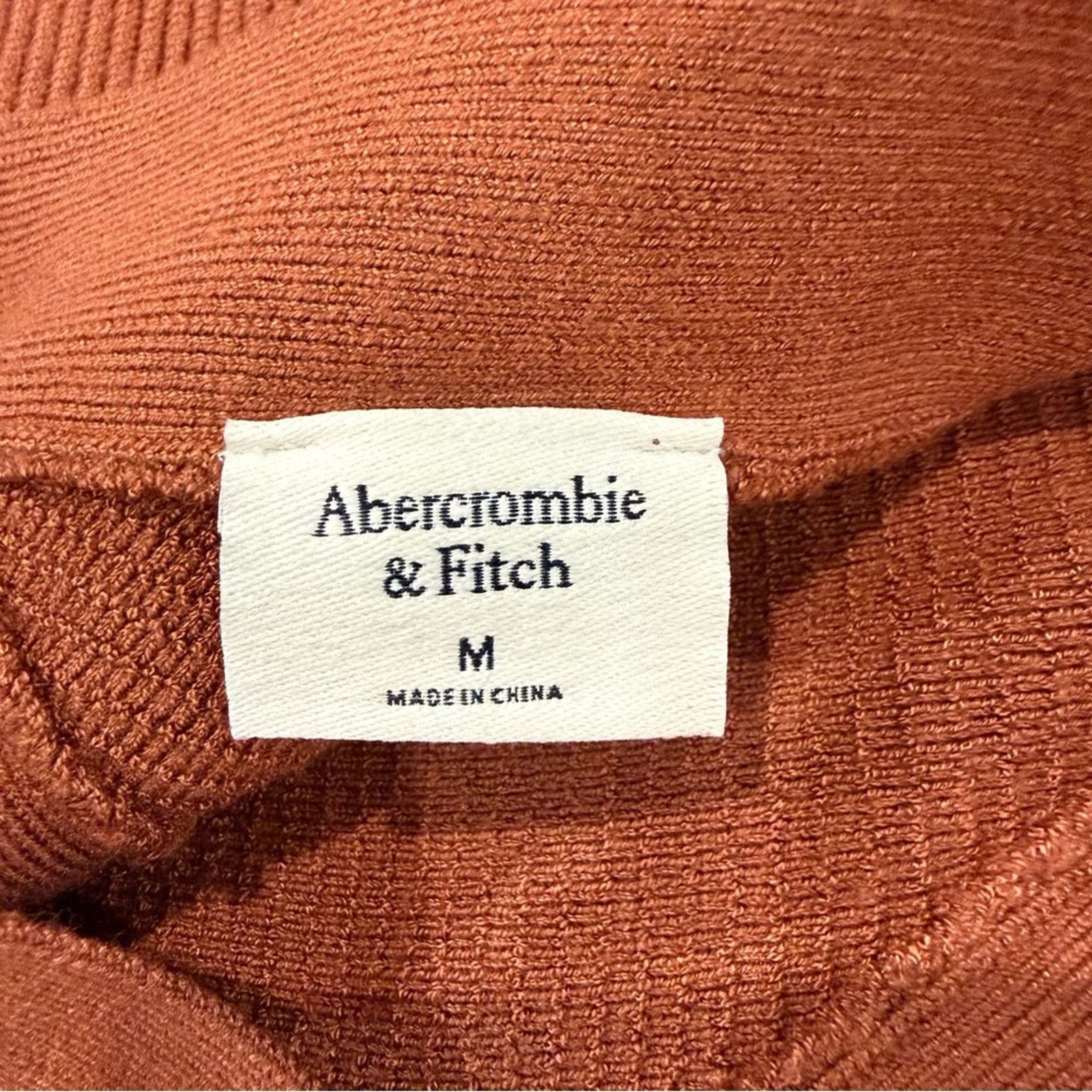 Abercrombie & Fitch Abercrombie & Fitch Ottoman Ribbed Twist Crop Top Womens M Size M / US 6-8 / IT 42-44 - 7 Thumbnail