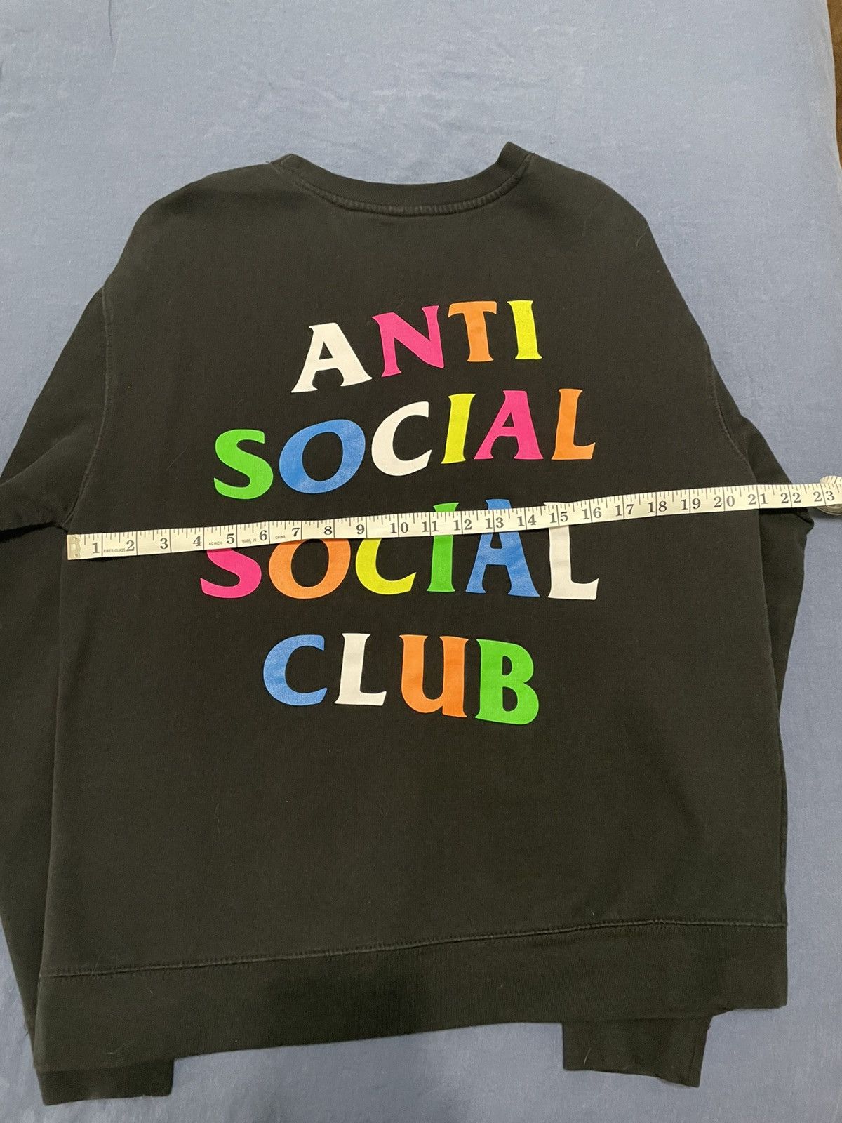 Anti Social Social Club Anti Social Social Club Multicolor Crewneck Sweatshirt Size US M / EU 48-50 / 2 - 3 Thumbnail