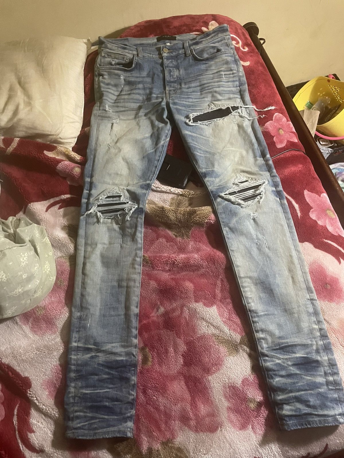 Amiri Amiri jeans only worn once Size US 34 / EU 50 - 2 Thumbnail