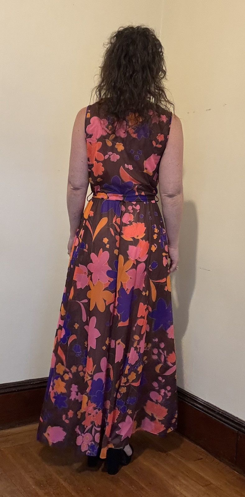 Lilly Pulitzer Vtg 70s Lilly Pulitzer for Neimen Marcus Floral A-Line Maxi Size XXS / US 00 / IT 34 - 7 Thumbnail