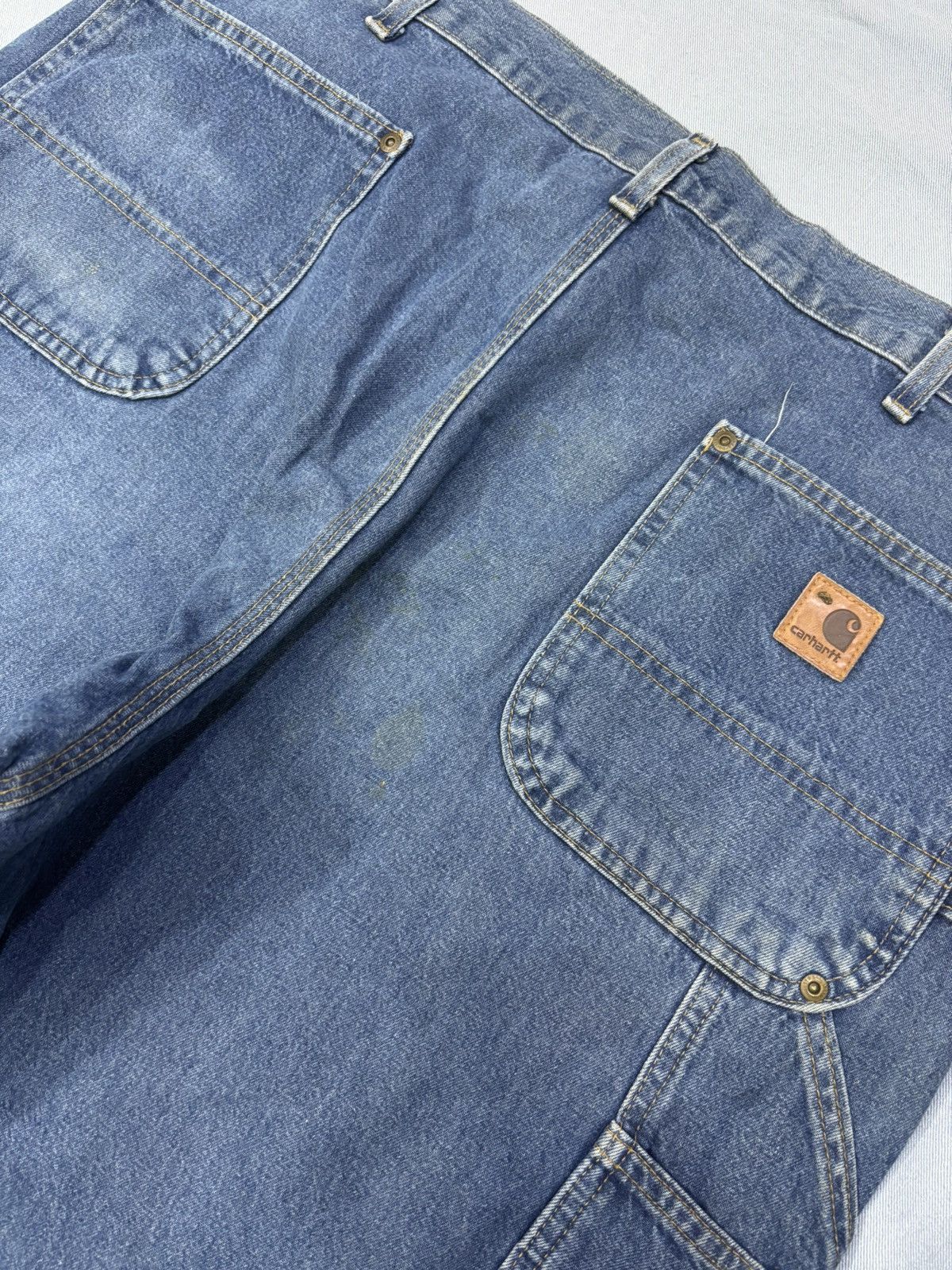 Carhartt Vintage Carhartt B273 DST double knee denim Size US 40 / EU 56 - 8 Thumbnail
