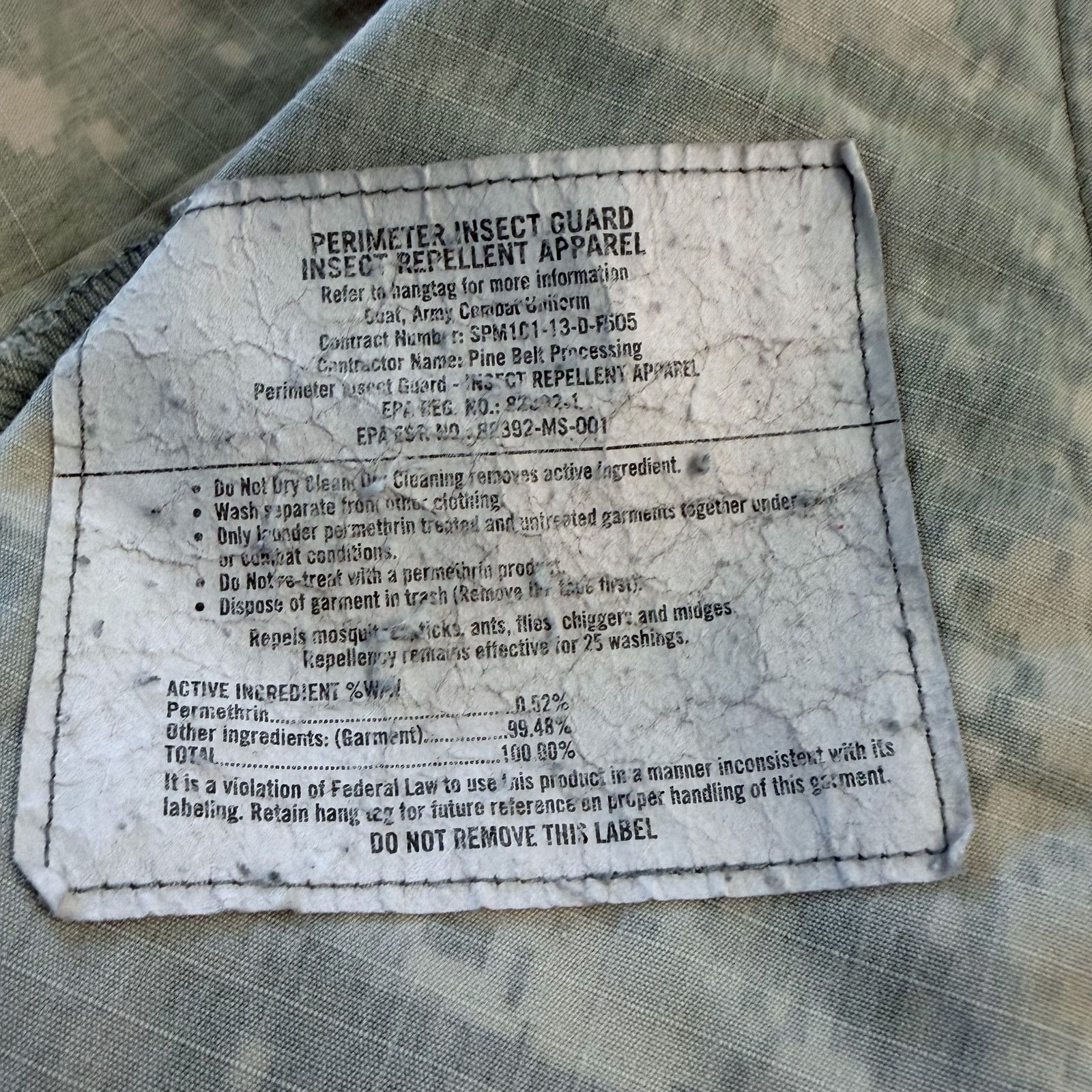 Other U.S Army ACU Digital Camo Utility Jacket - Large Extra Long Size US L / EU 52-54 / 3 - 6 Thumbnail