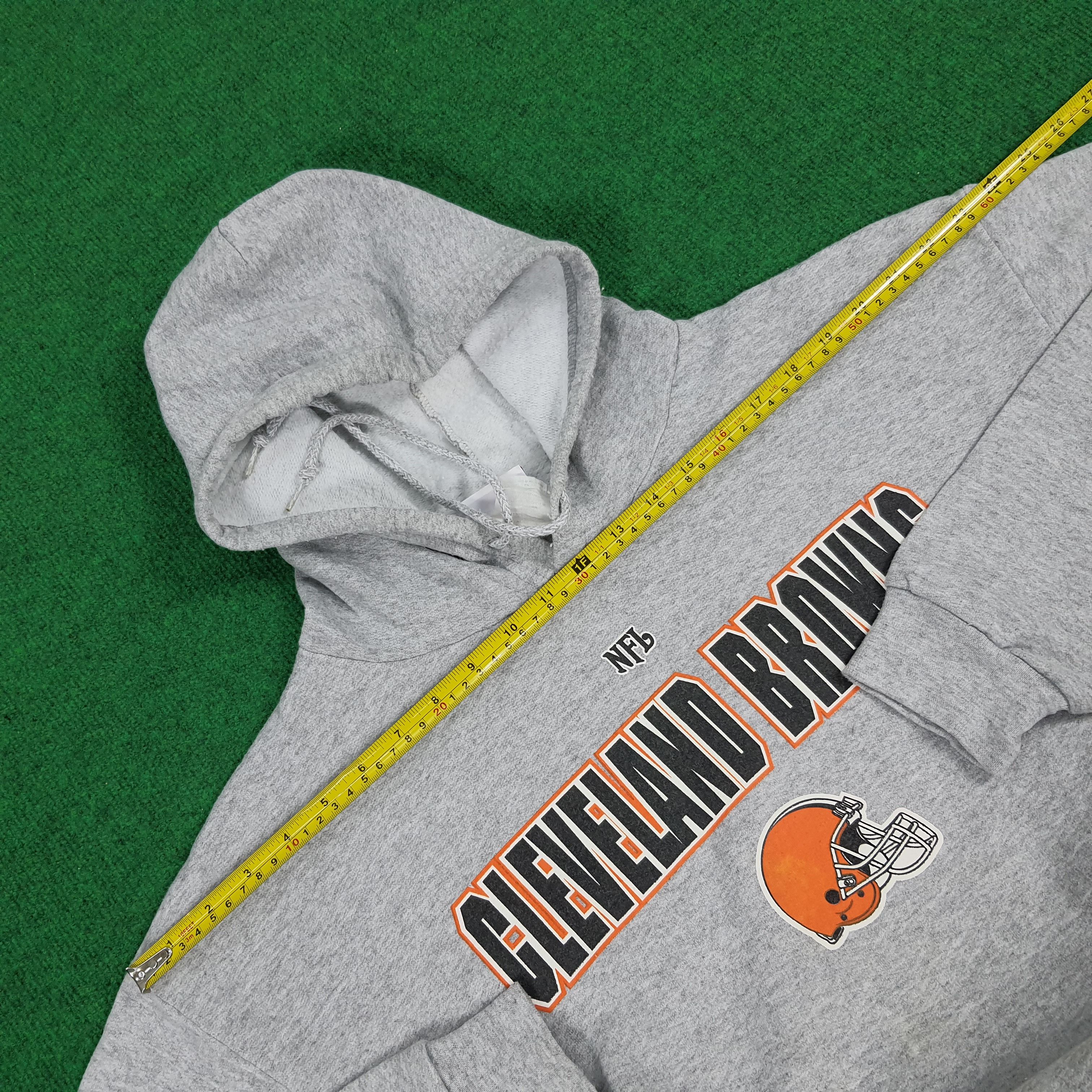 NFL Vintage NFL Cleveland Browns American Football Team Hoodies Size US L / EU 52-54 / 3 - 9 Thumbnail