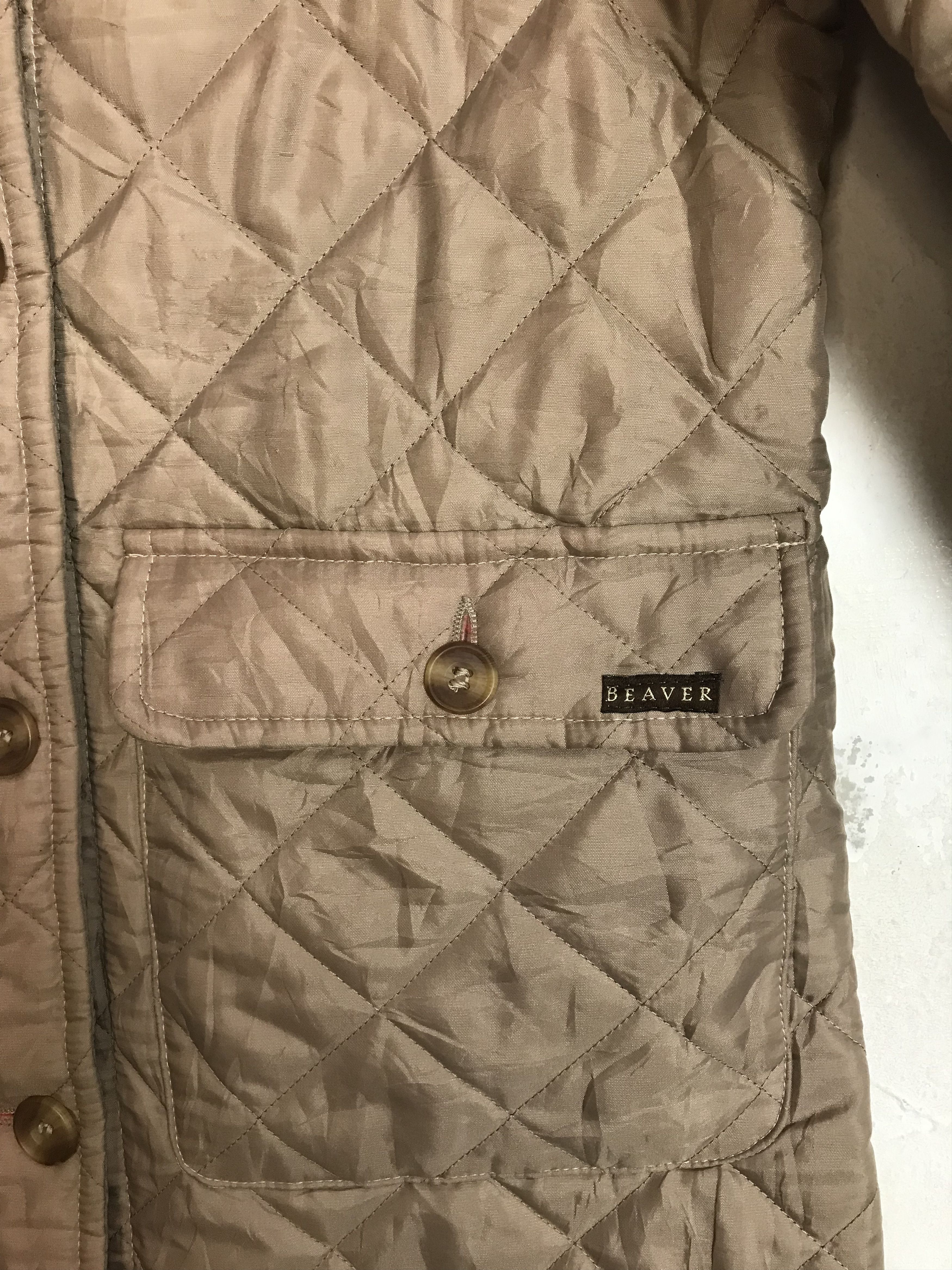 Other Beaver Made In England Insulated Wool Padded Puffer Down Size US S / EU 44-46 / 1 - 4 Thumbnail