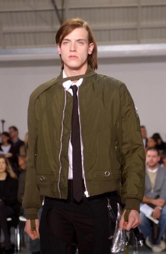Helmut Lang Helmut Lang FW 2003 Sample bondage MA 1 Bomber jacket Size US M / EU 48-50 / 2 - 2 Thumbnail