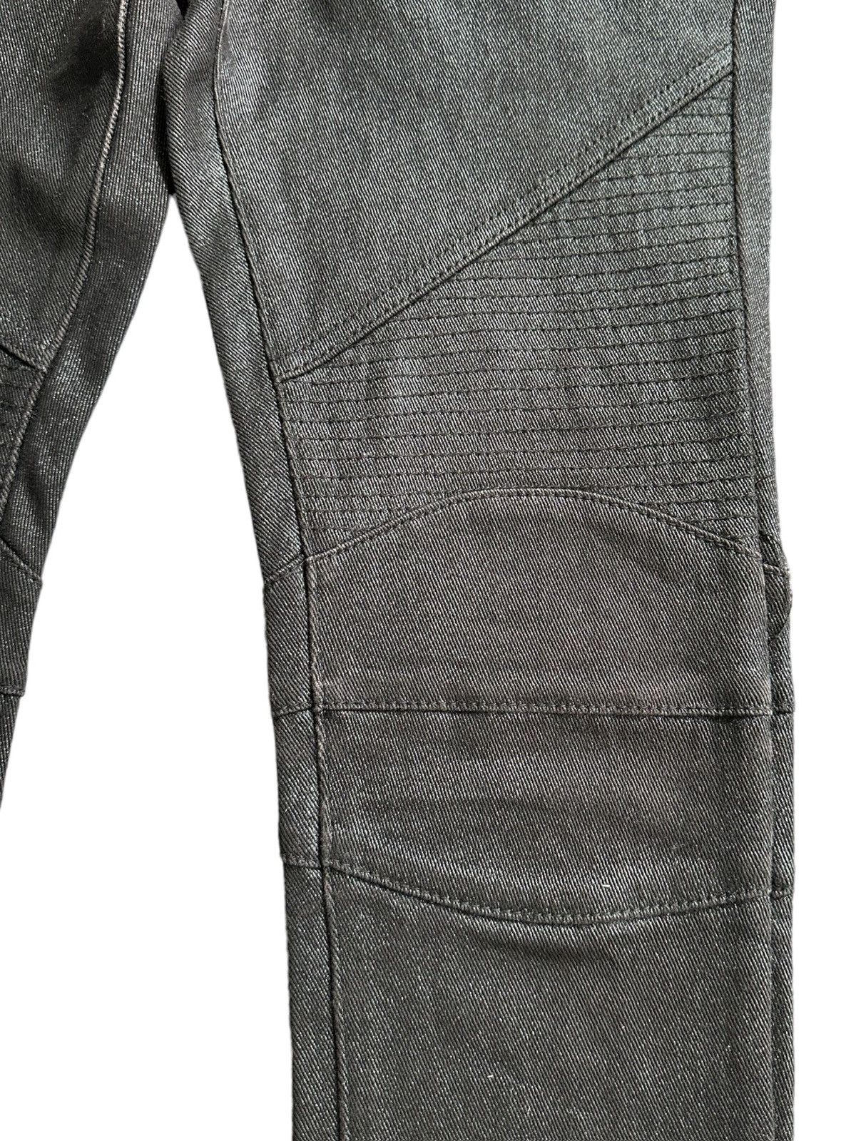 If Six Was Nine 00's SEANA waxed biker skinny pant Size US 31 - 5 Thumbnail