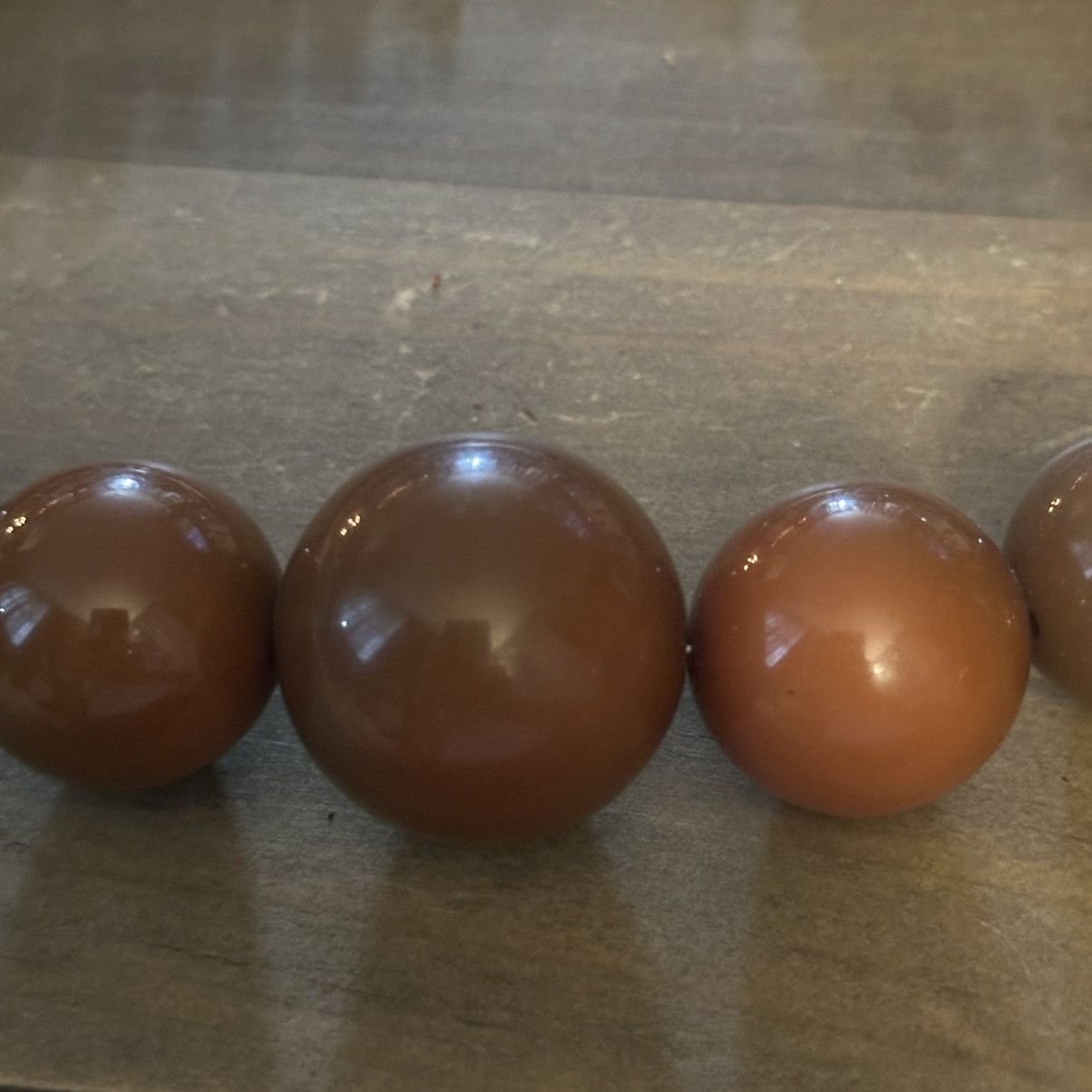 Other Chunky brown lucite bead necklace Size ONE SIZE - 2 Thumbnail