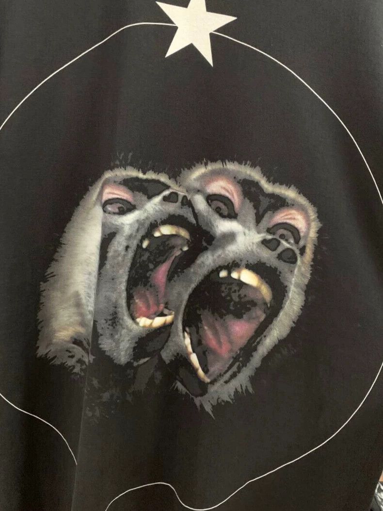 Givenchy Givenchy GVC Twin Monkey Short Sleeve Slim Fit 2506-Nextarr Size US S / EU 44-46 / 1 - 3 Thumbnail