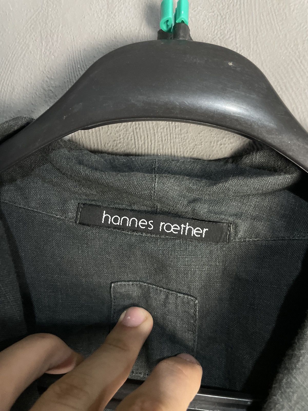 hannes roether HANNES ROETHER LINEN SHIRT Size US XXL / EU 58 / 5 - 4 Thumbnail