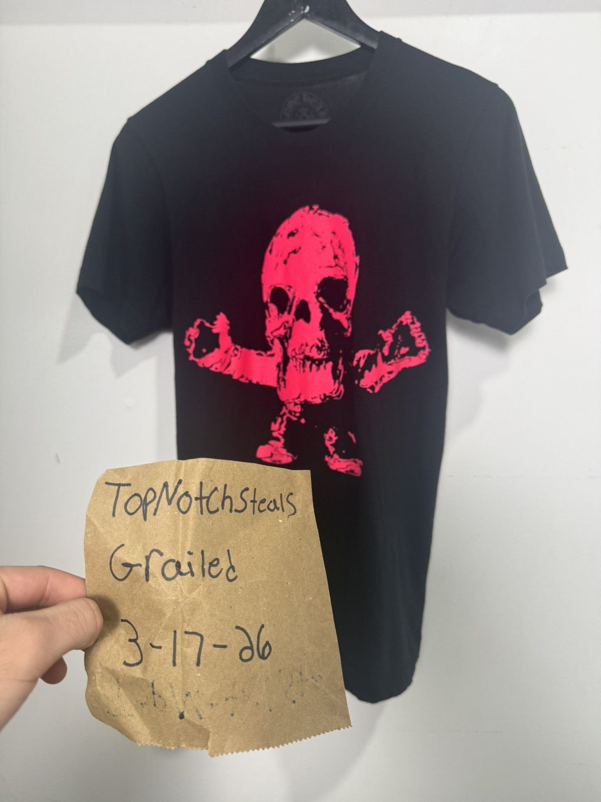 Chrome Hearts Chrome Hearts Foti Harris T-shirt Black/Pink Size US S / EU 44-46 / 1 - 2 Thumbnail