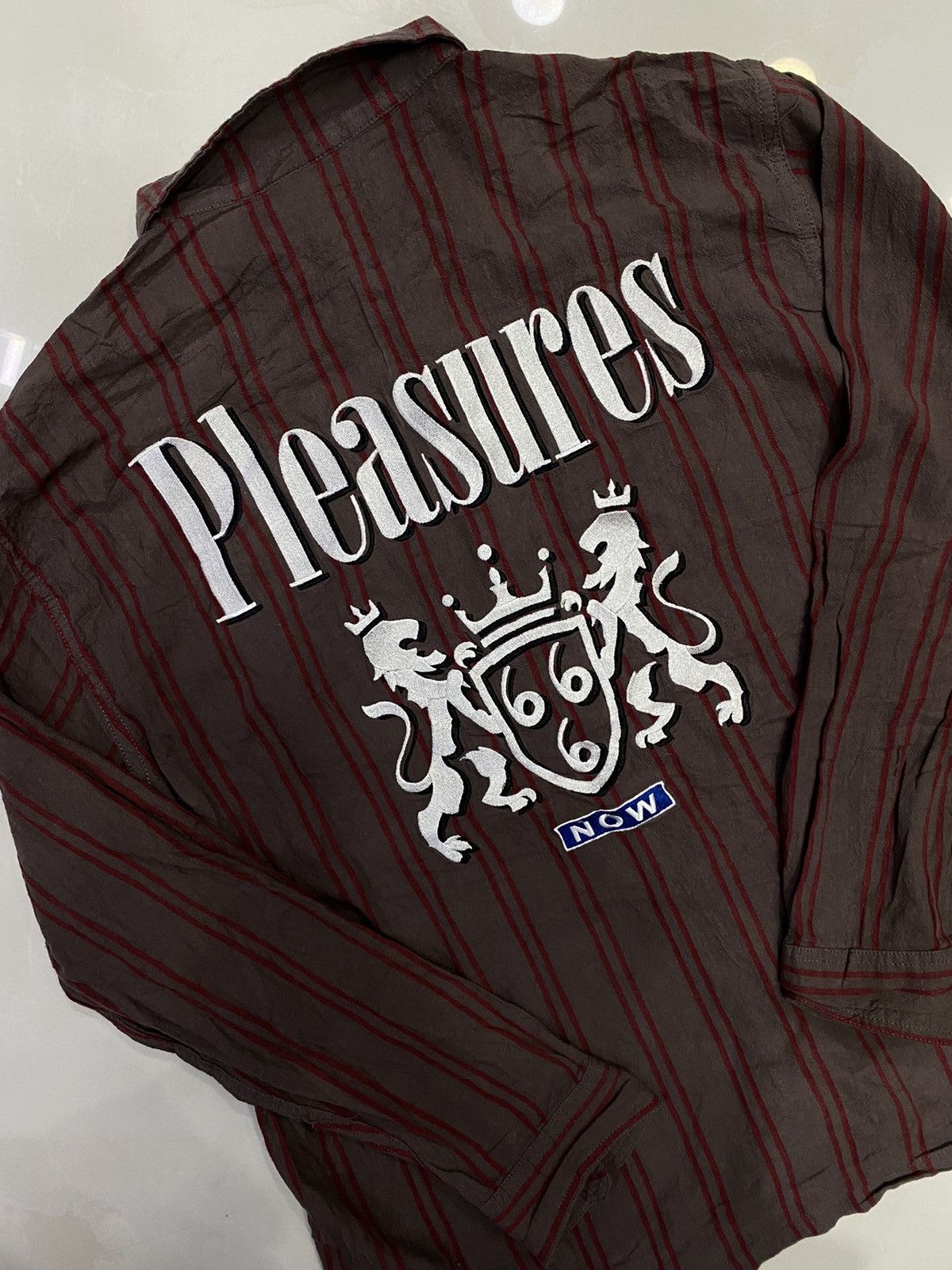 PLEASURES RUBY WORK SHIRT.