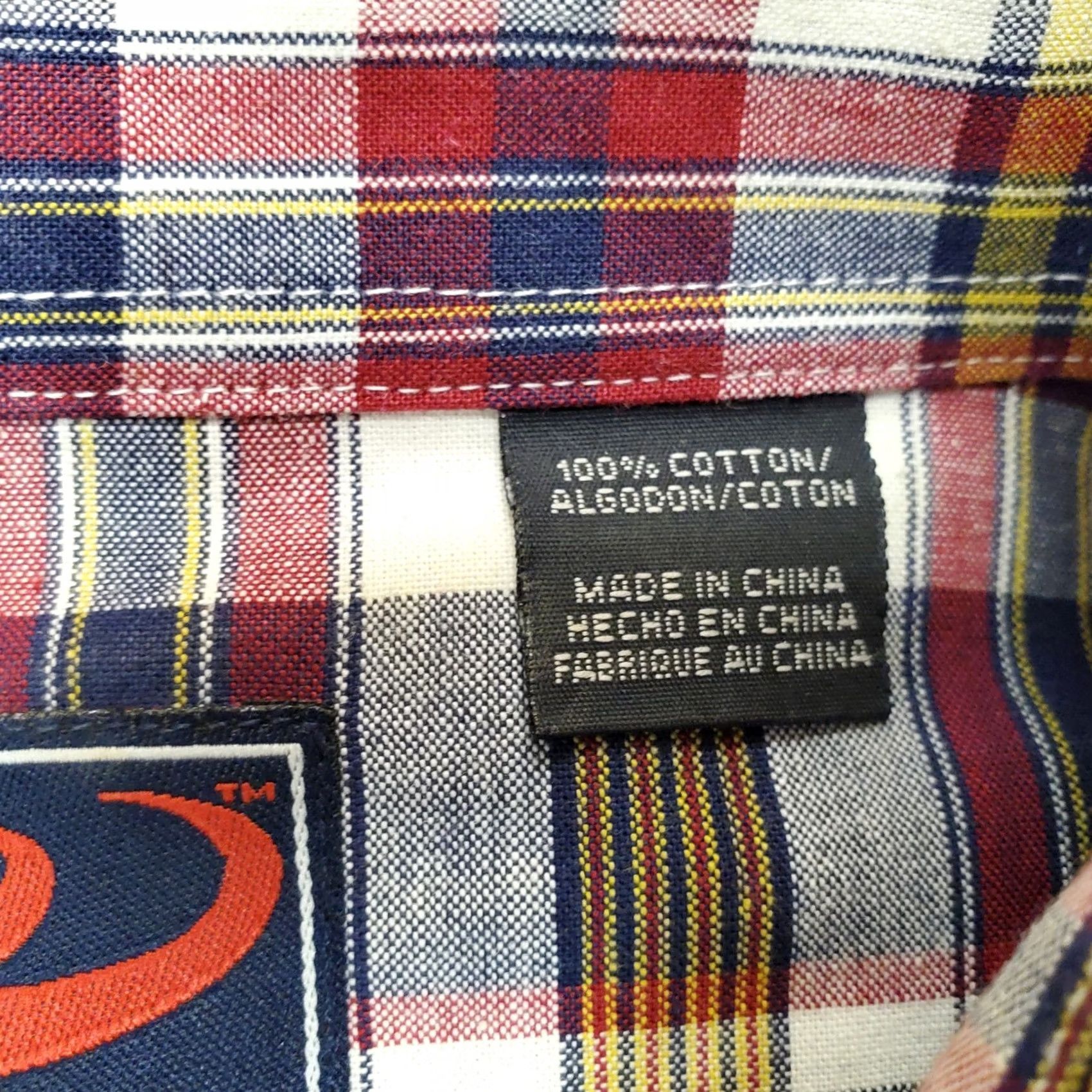 Roper Roper Shirt Mens Large Multi Color Plaid Pearl Snap Short Sleeve Western Casual Shirt Size US L / EU 52-54 / 3 - 5 Thumbnail