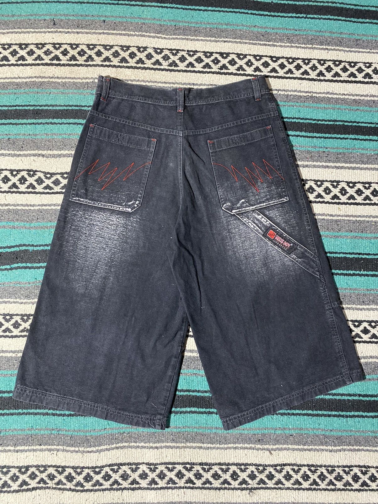 Dogtown × JNCO Y2K Unknown Carpenter Jorts Size US 29 - 4 Thumbnail
