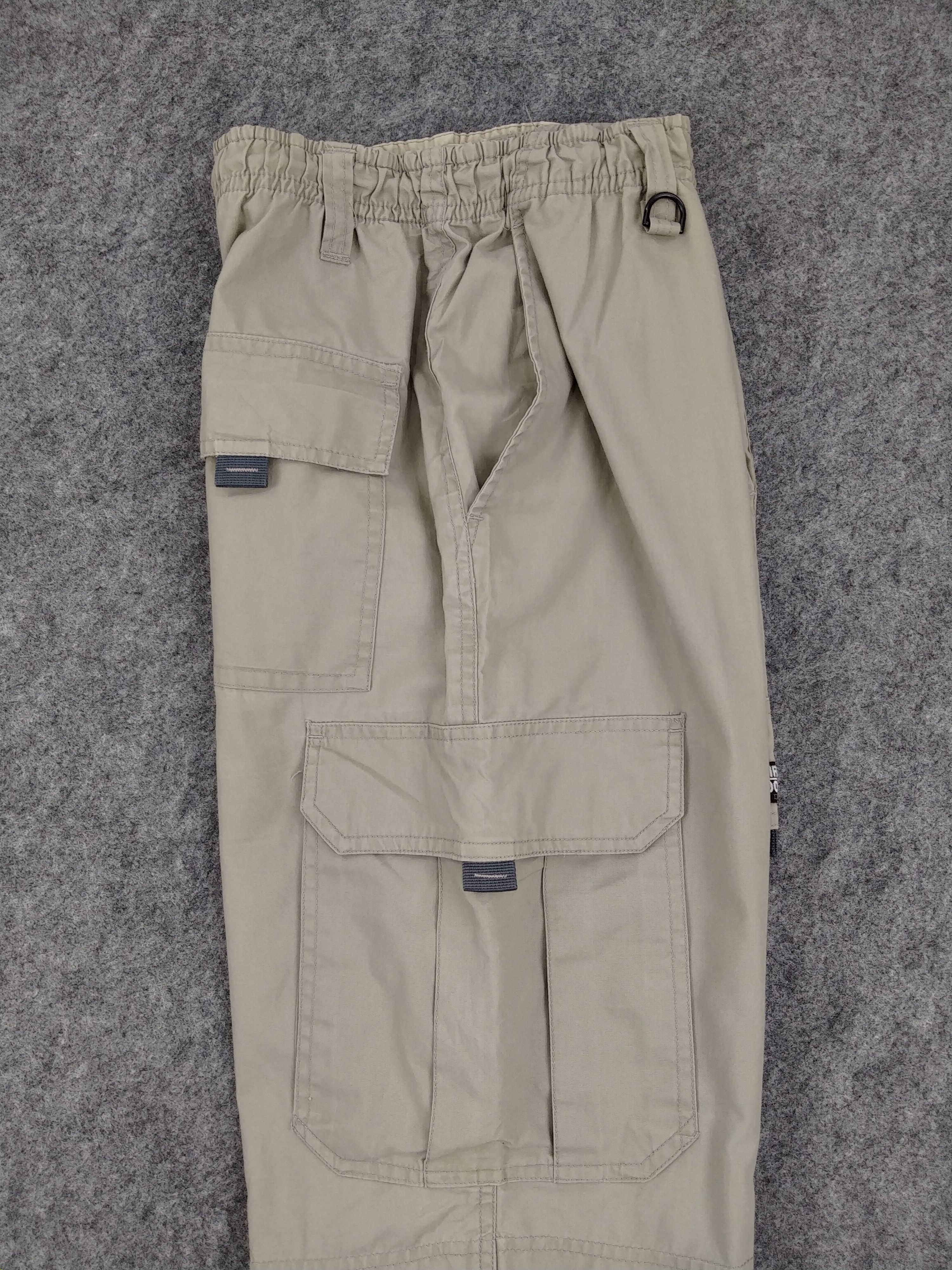 Japanese Brand Elastic/Drawstring Waist Japanese Brand Cargo 29x26 -CP061 Size US 29 - 7 Thumbnail