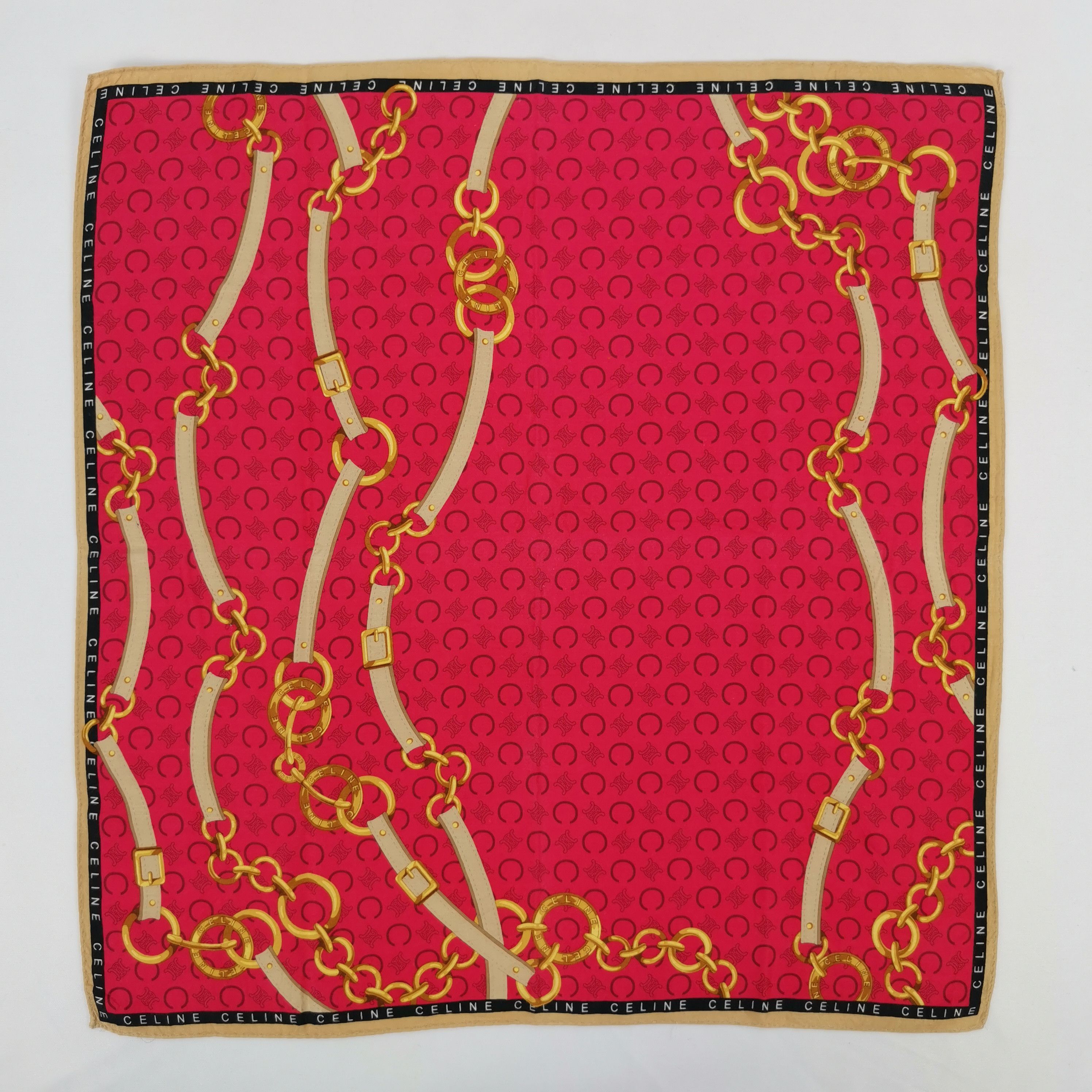 Celine Vintage CELINE Paris Handkerchief 56789 Size ONE SIZE - 1 Thumbnail