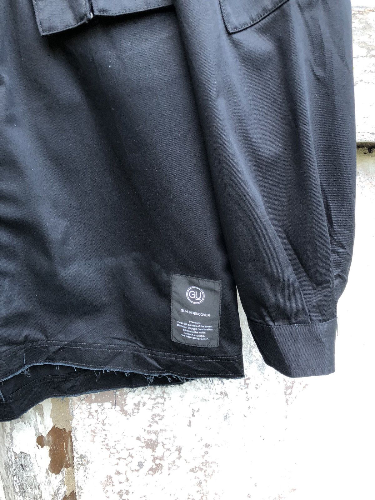 GU × Jun Takahashi × Undercover UNDERCOVER X GU BAGGY TACTICAL CARGO POCKET JACKET Size US XL / EU 56 / 4 - 9 Thumbnail