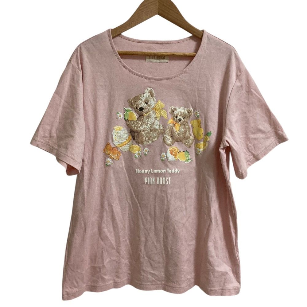 Other Other PINK HOUSE Printed Cotton T Shirt Textile T-Shirts A2143UTS180 DUTY FREE for USA Size ONE SIZE - 1 Thumbnail