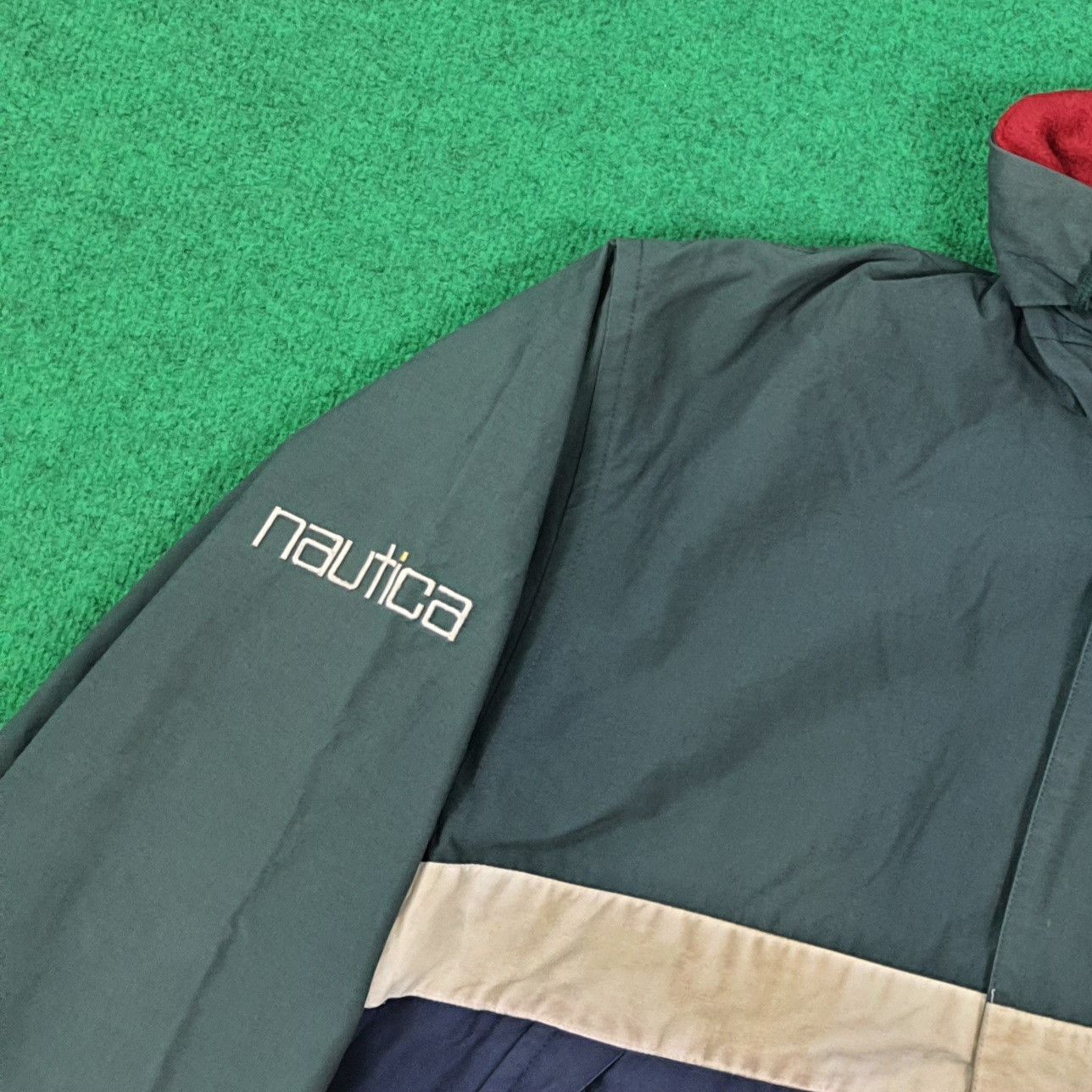 Nautica Vintage NAUTICA Competition Reversible Jacket C308N5 Size US L / EU 52-54 / 3 - 3 Thumbnail