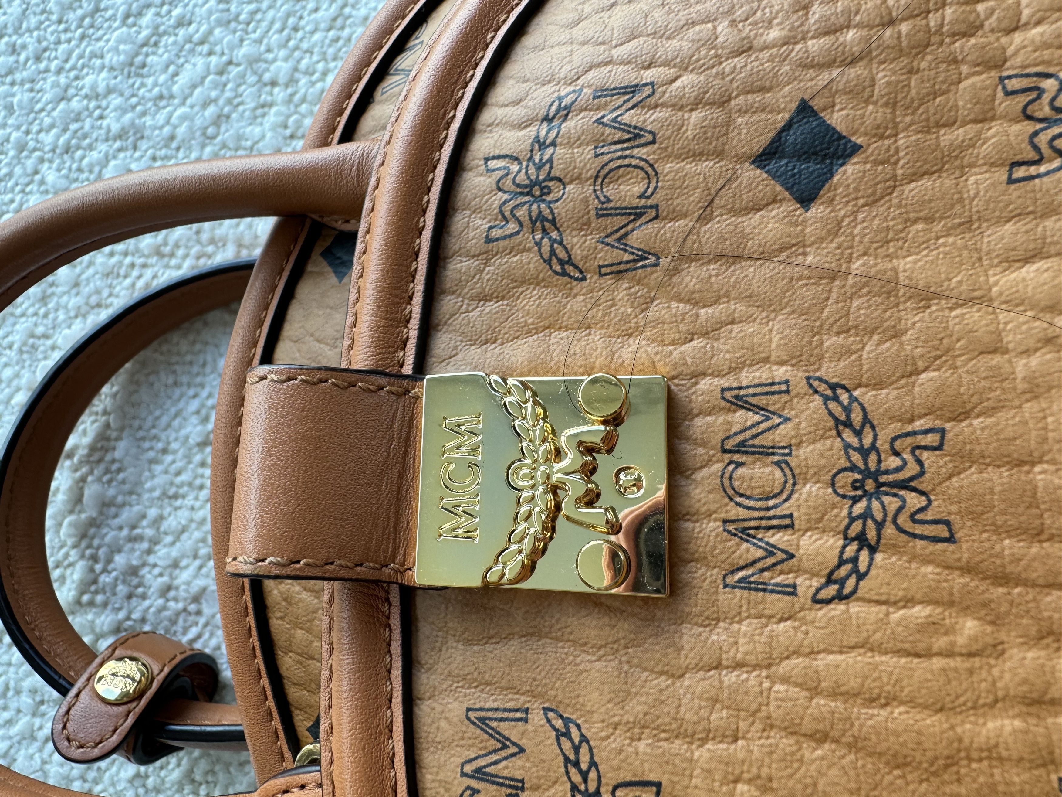 MCM Small Tracy curved tote bag Size ONE SIZE - 6 Thumbnail