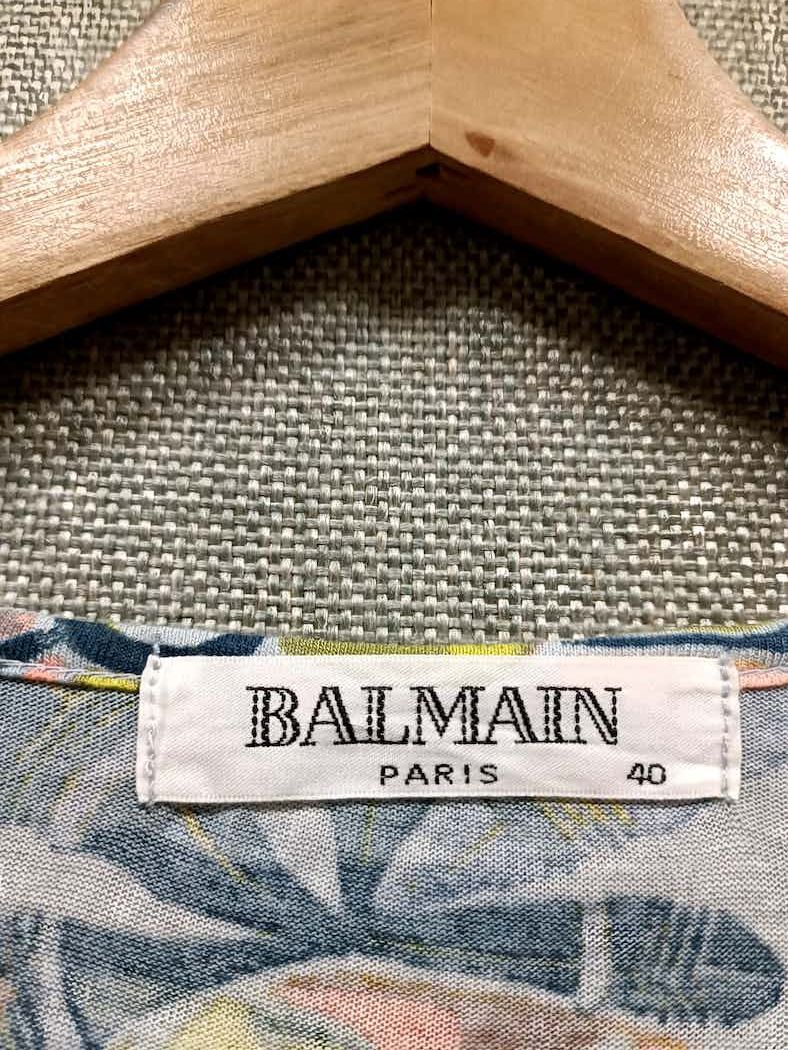 Balmain balmain floral shirt women Size M / US 6-8 / IT 42-44 - 4 Thumbnail